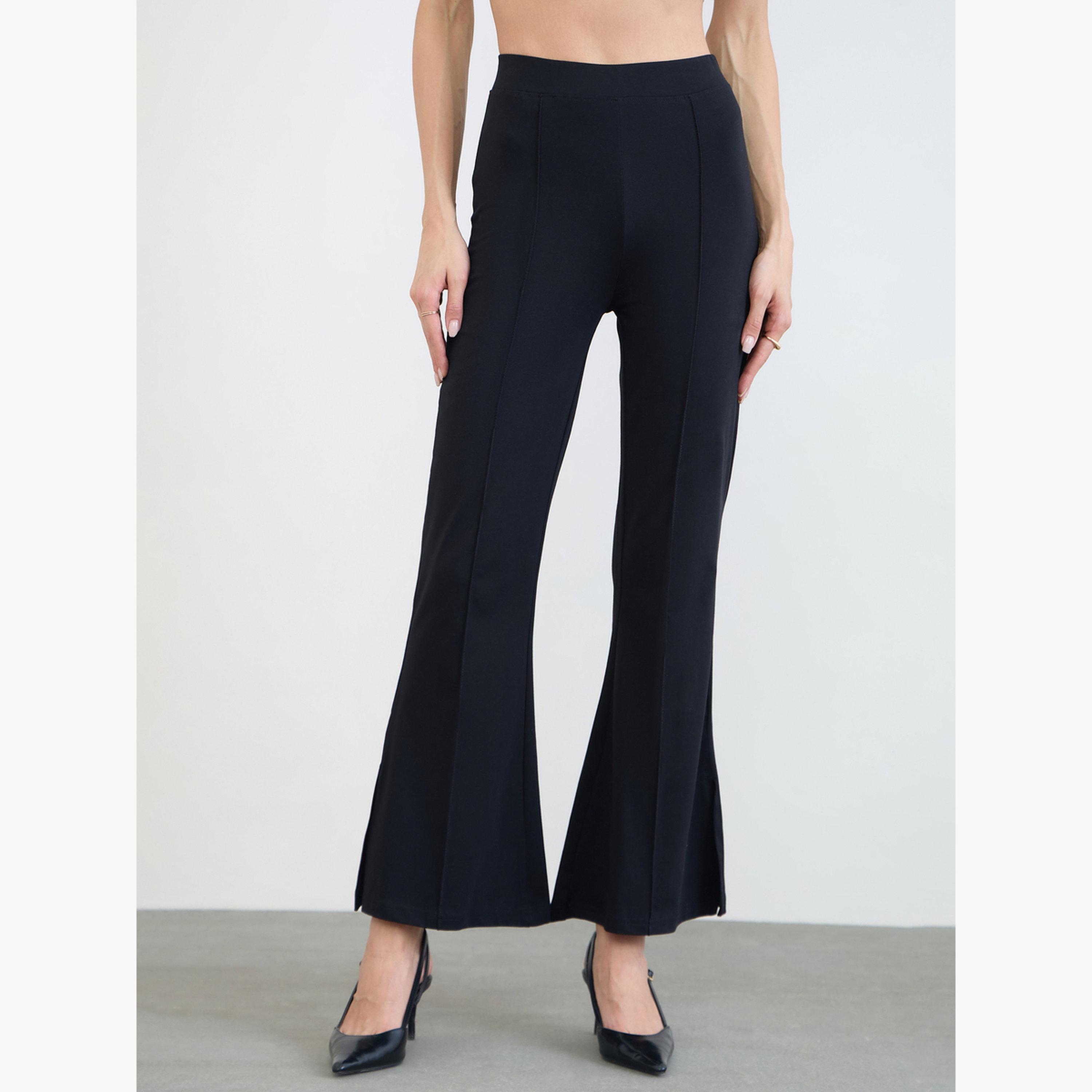 ستايلي - عبوة من قطعتين - بنطلون ضيق واسع بلون موحد-women-clothing-bottoms-leggings-image-6