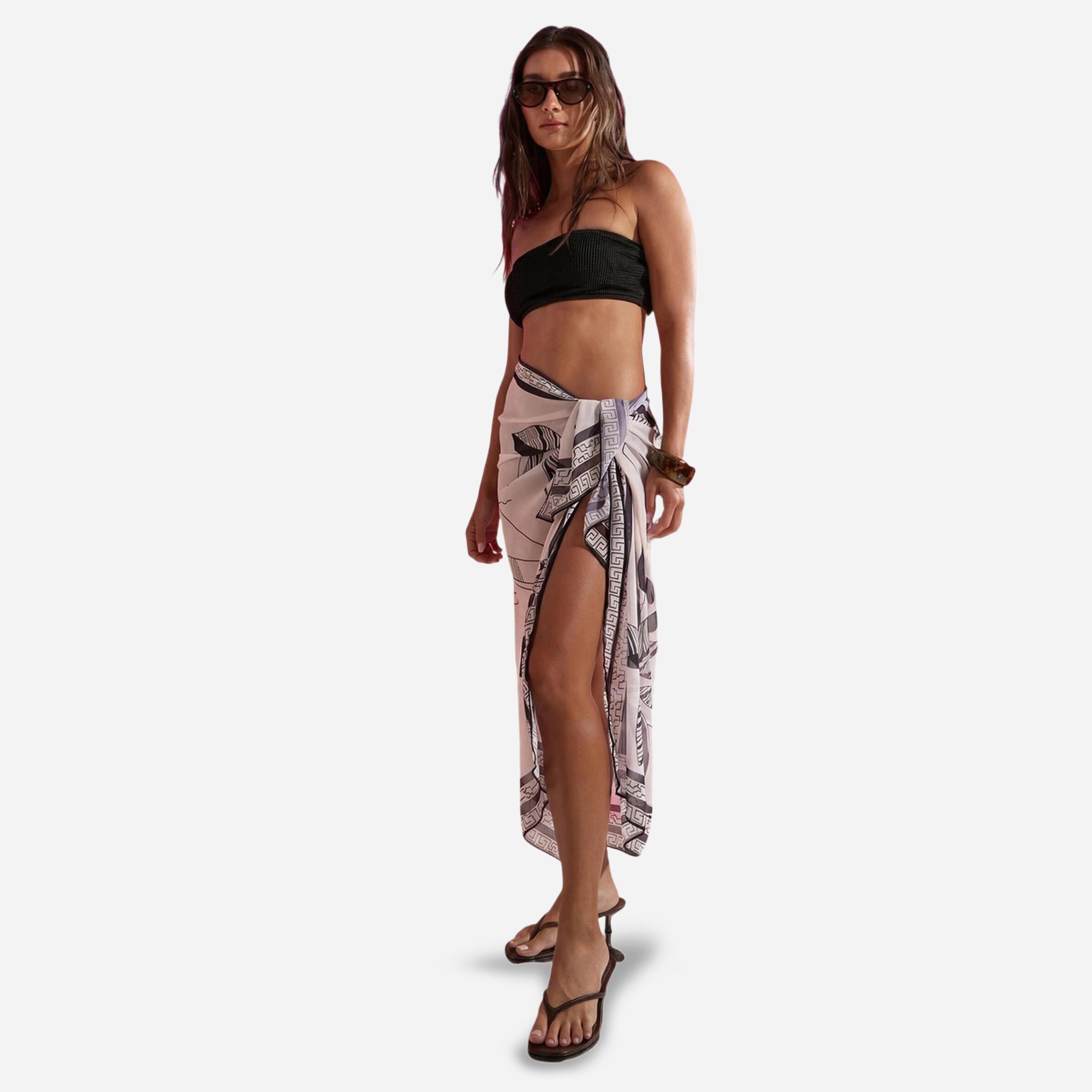 سارونغ طويل برباط خصر وطبعة تجريدية-women-clothing-swimandbeach-beach-coverups-image-2