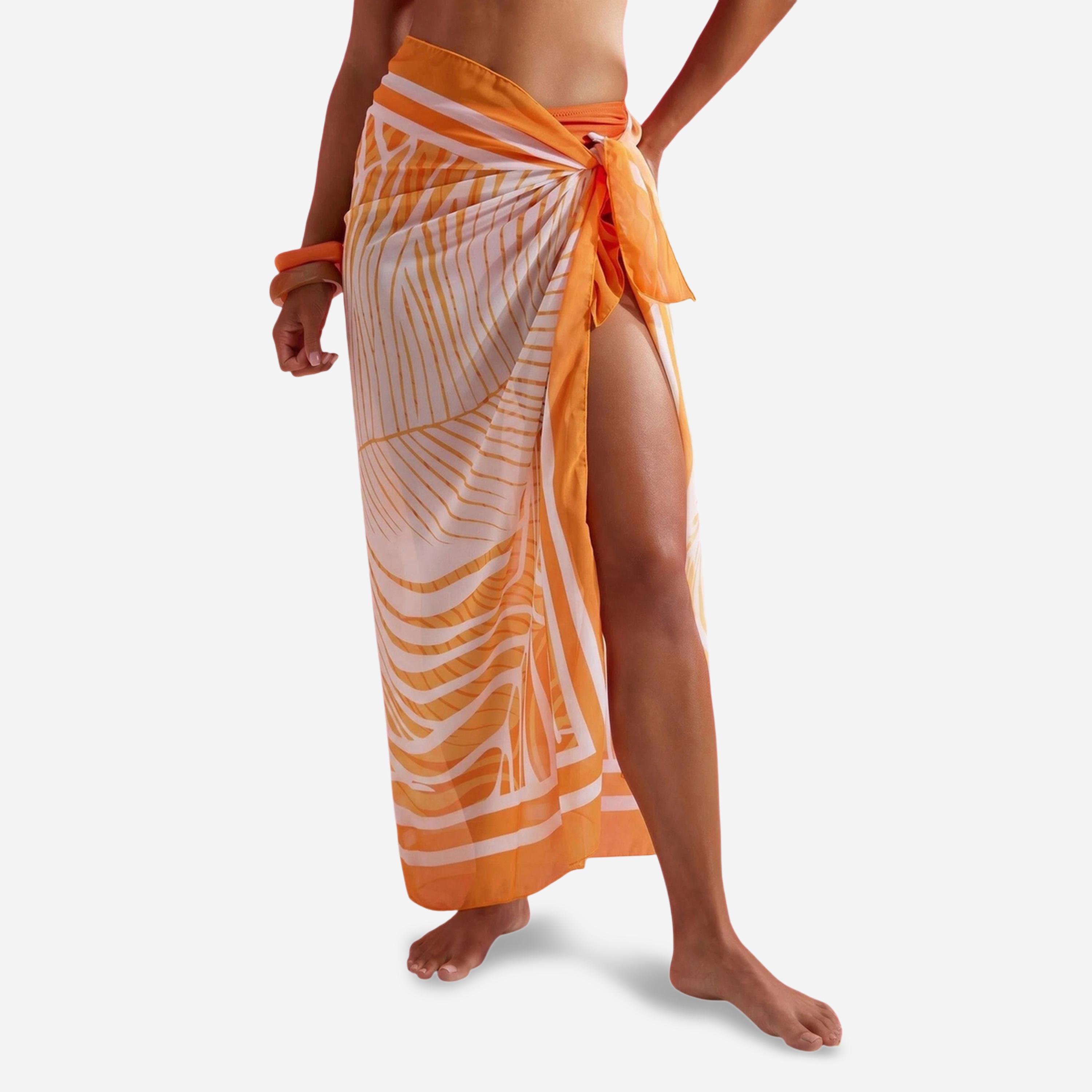 سارونغ طويل برباط وطبعة مجردة-women-clothing-swimandbeach-beach-coverups-image-1