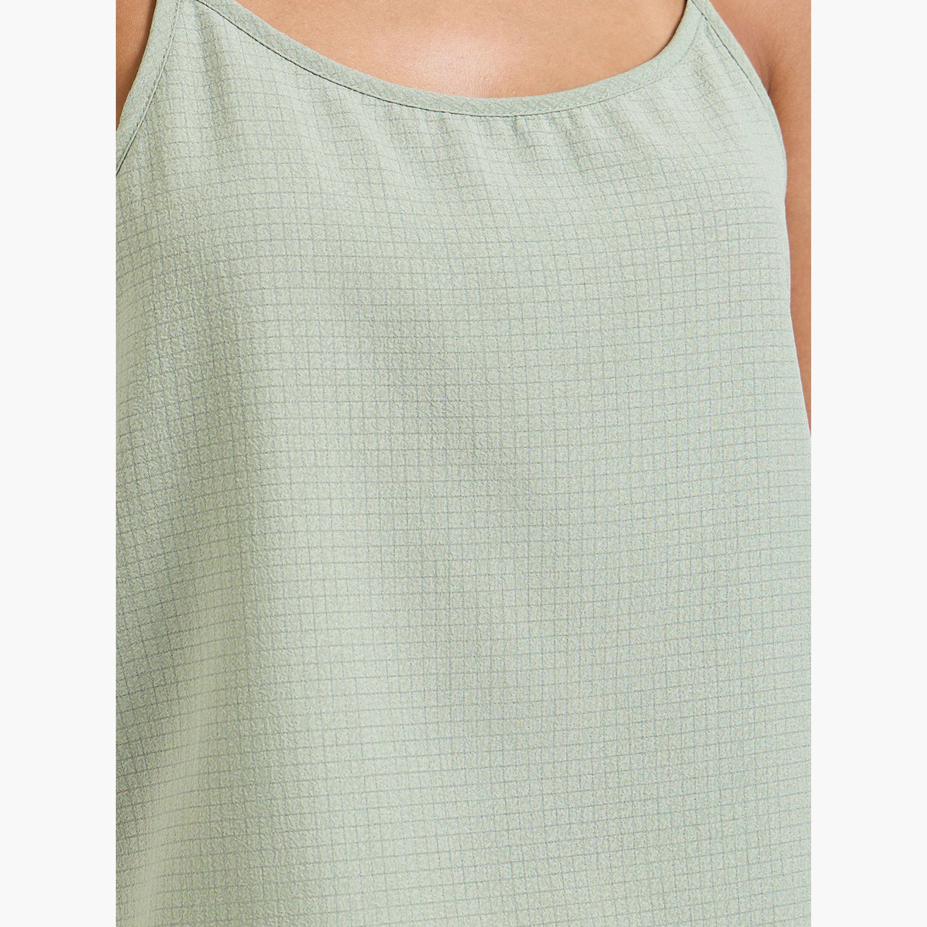 Take Two Solid Cami and Floral Print Pyjama Set-women-clothing-nightwear-pyjamas-longsets-image-5