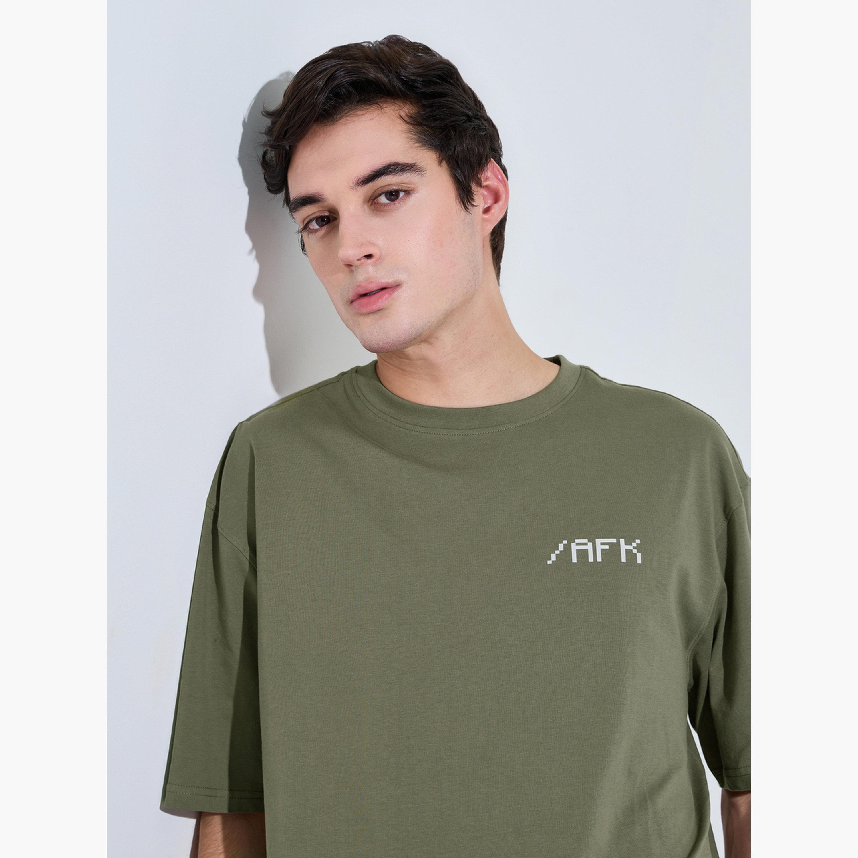 تيشيرت بياقة دائرية وطبعات جرافيك-men-clothing-tshirtsandpolos-tshirts-image-3