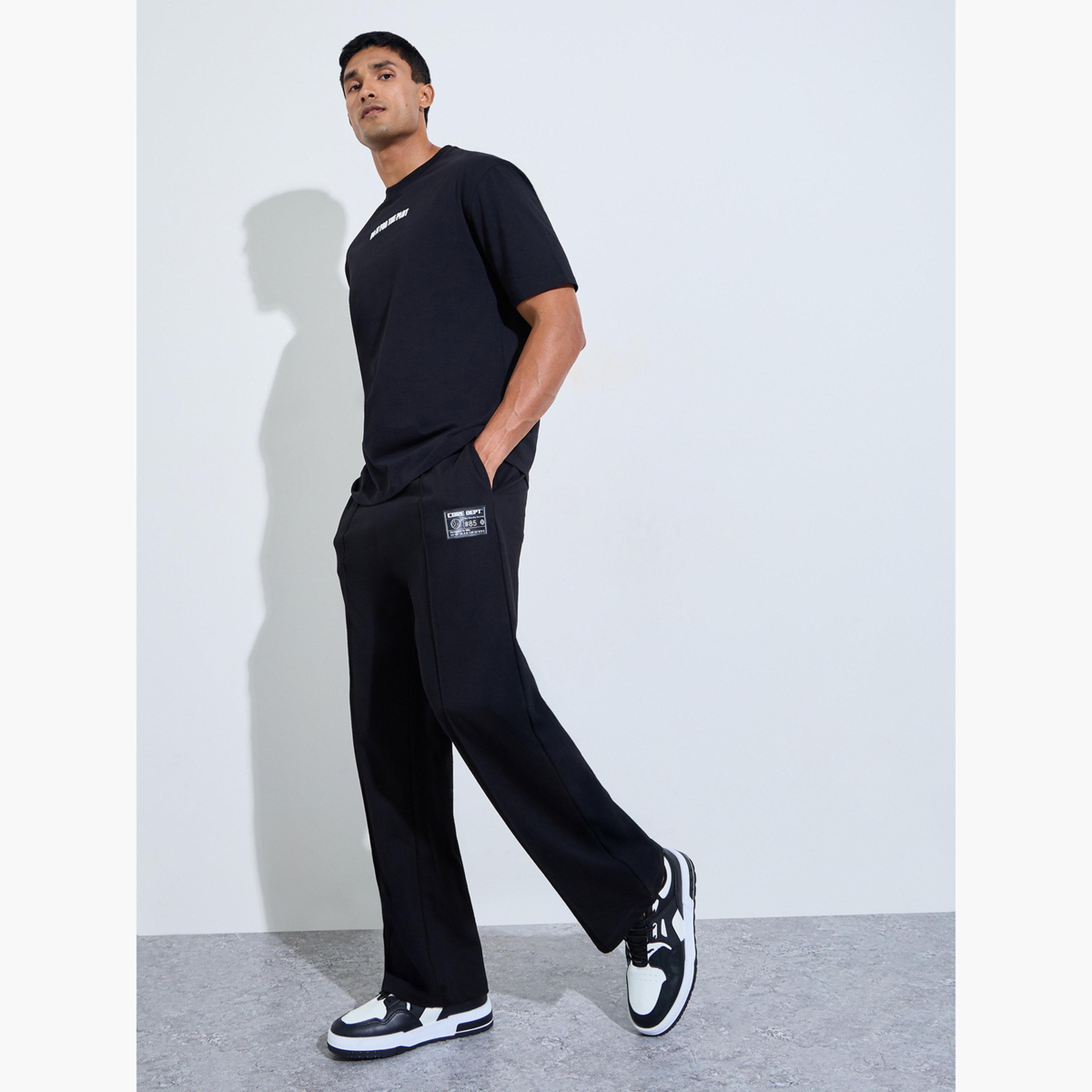 ستايلي - تيشيرت رجالي أسود فضفاض مطبوع عليه صورة عالية الدقة من الأمام-men-clothing-tshirtsandpolos-tshirts-image-2