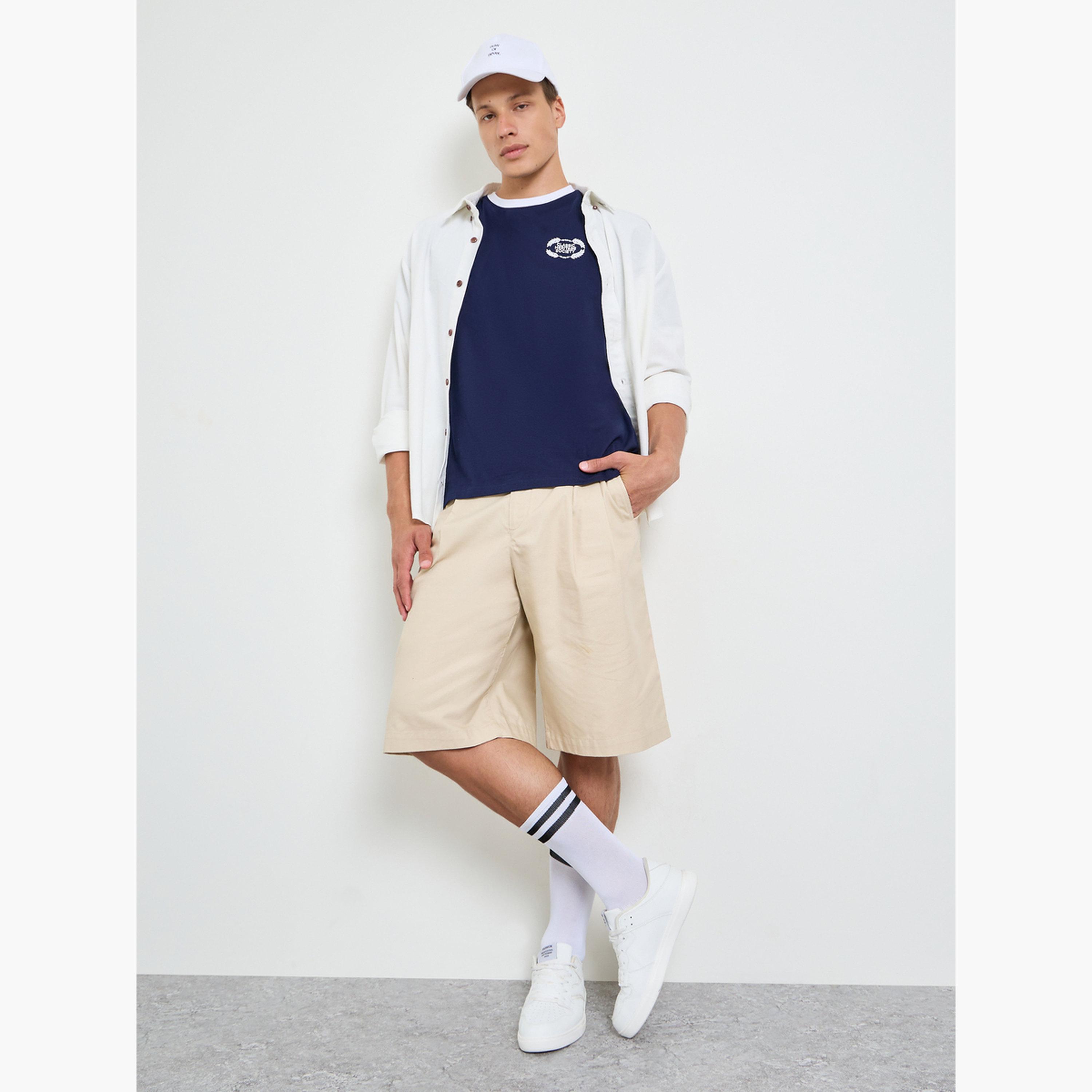 تيشيرت قطن جيرسي بقصة بوكسي بطبعات للرجال-men-clothing-tshirtsandpolos-tshirts-image-2