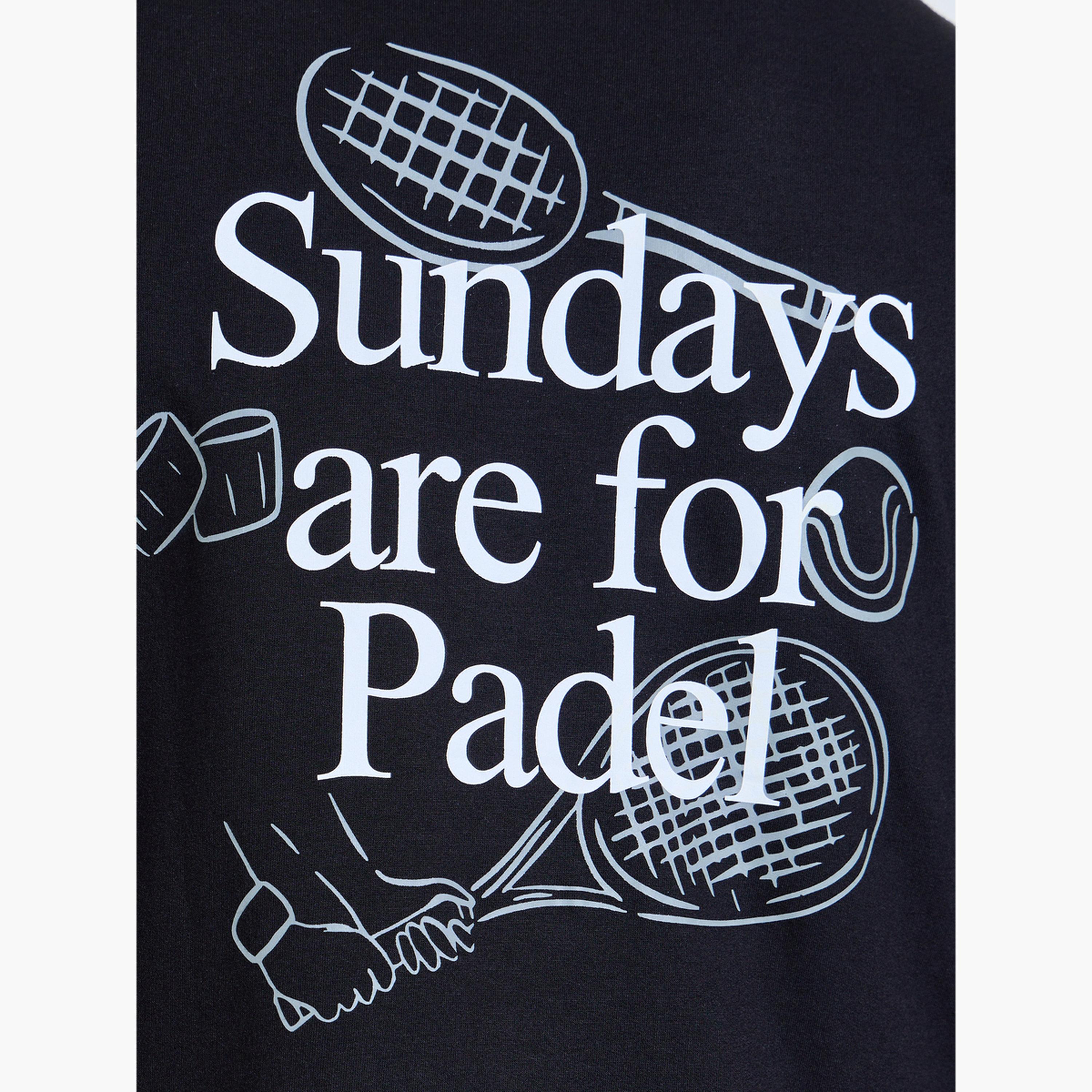 تيشيرت تيري واسع بطبعة جرافيك خلفية للرجال-men-clothing-tshirtsandpolos-tshirts-image-5