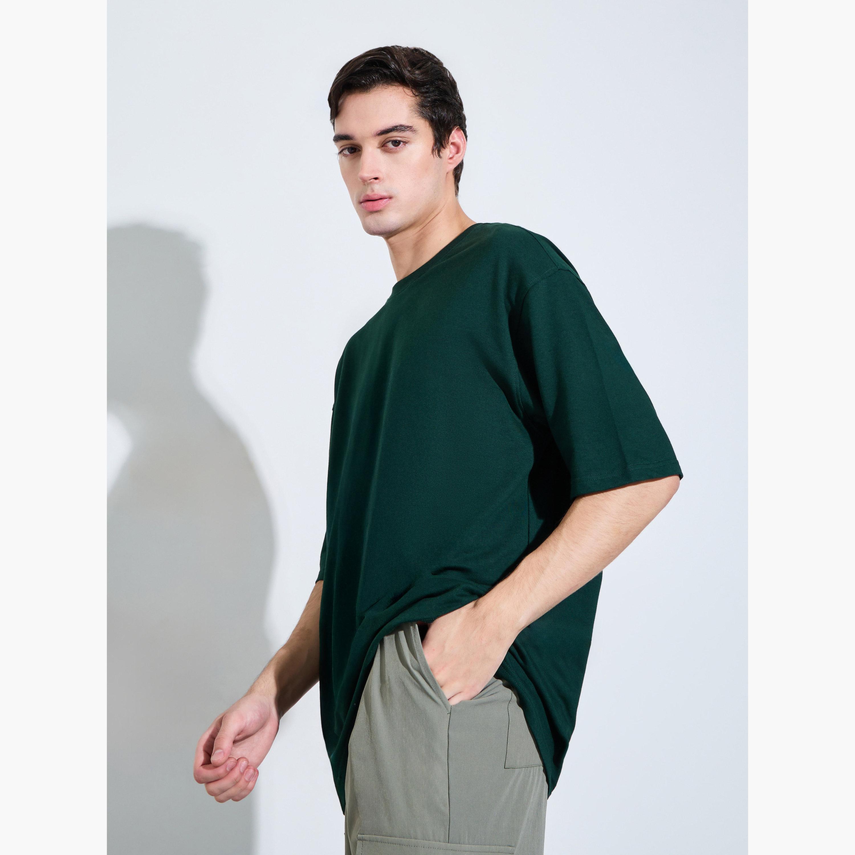 تيشيرت تيري واسع بطبعات جرافيك خلفية للرجال-men-clothing-tshirtsandpolos-tshirts-image-3
