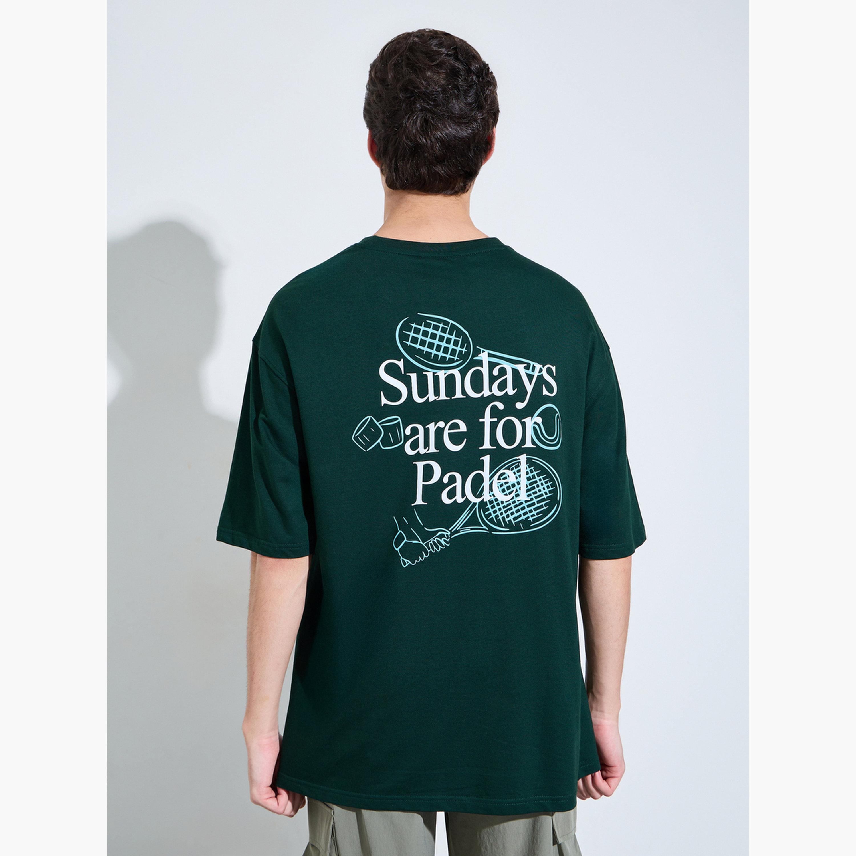 تيشيرت تيري واسع بطبعات جرافيك خلفية للرجال-men-clothing-tshirtsandpolos-tshirts-image-4