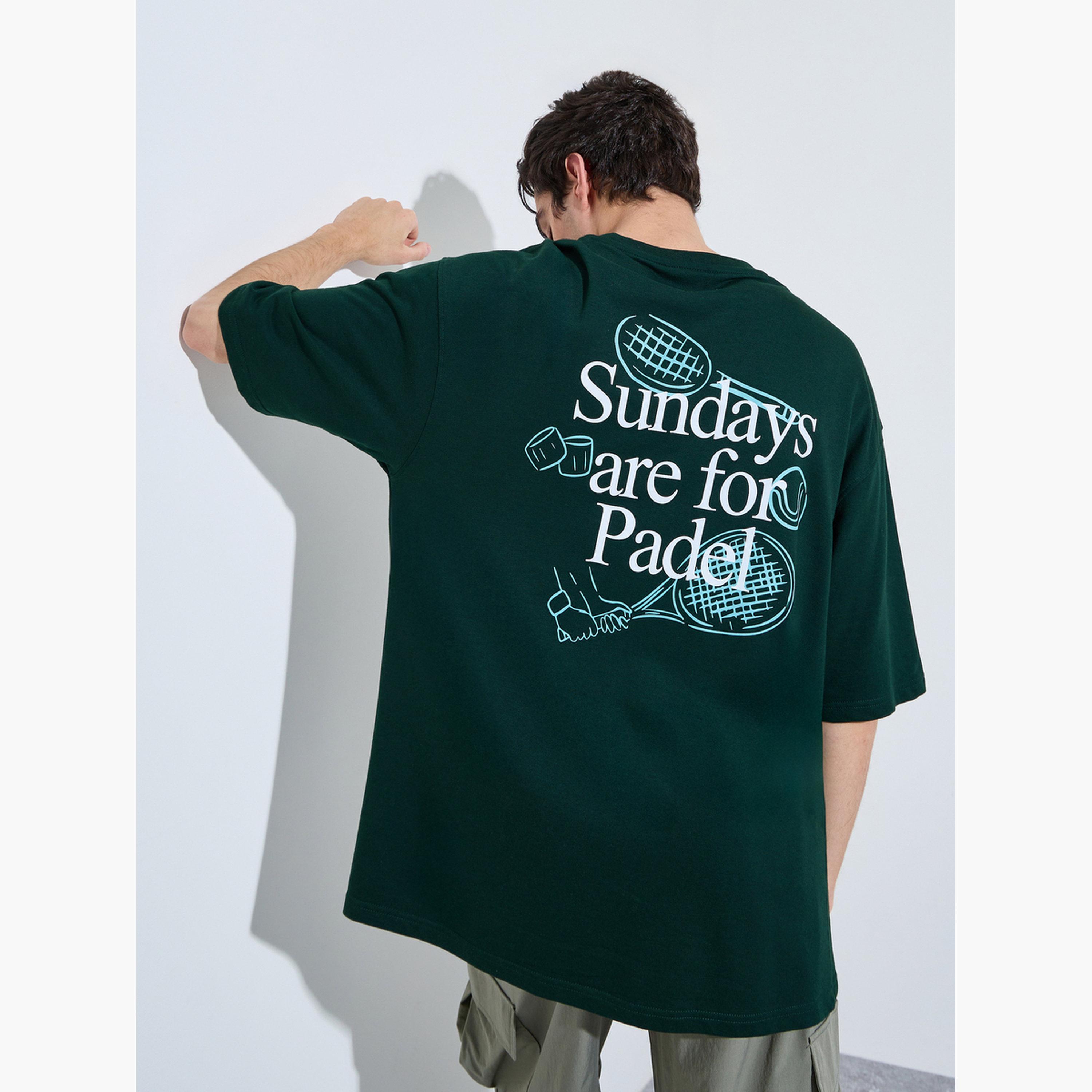 تيشيرت تيري واسع بطبعات جرافيك خلفية للرجال-men-clothing-tshirtsandpolos-tshirts-image-5
