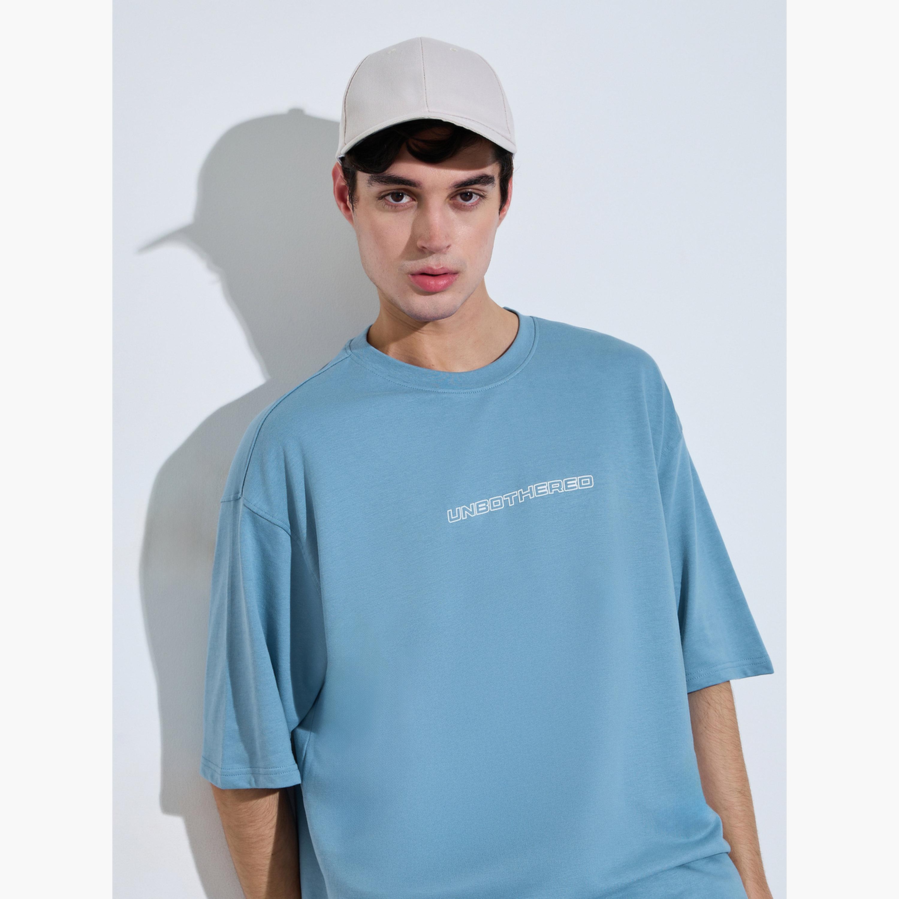 تيشيرت واسع بطبعات جرافيك عالية الدقة-men-clothing-tshirtsandpolos-tshirts-image-3