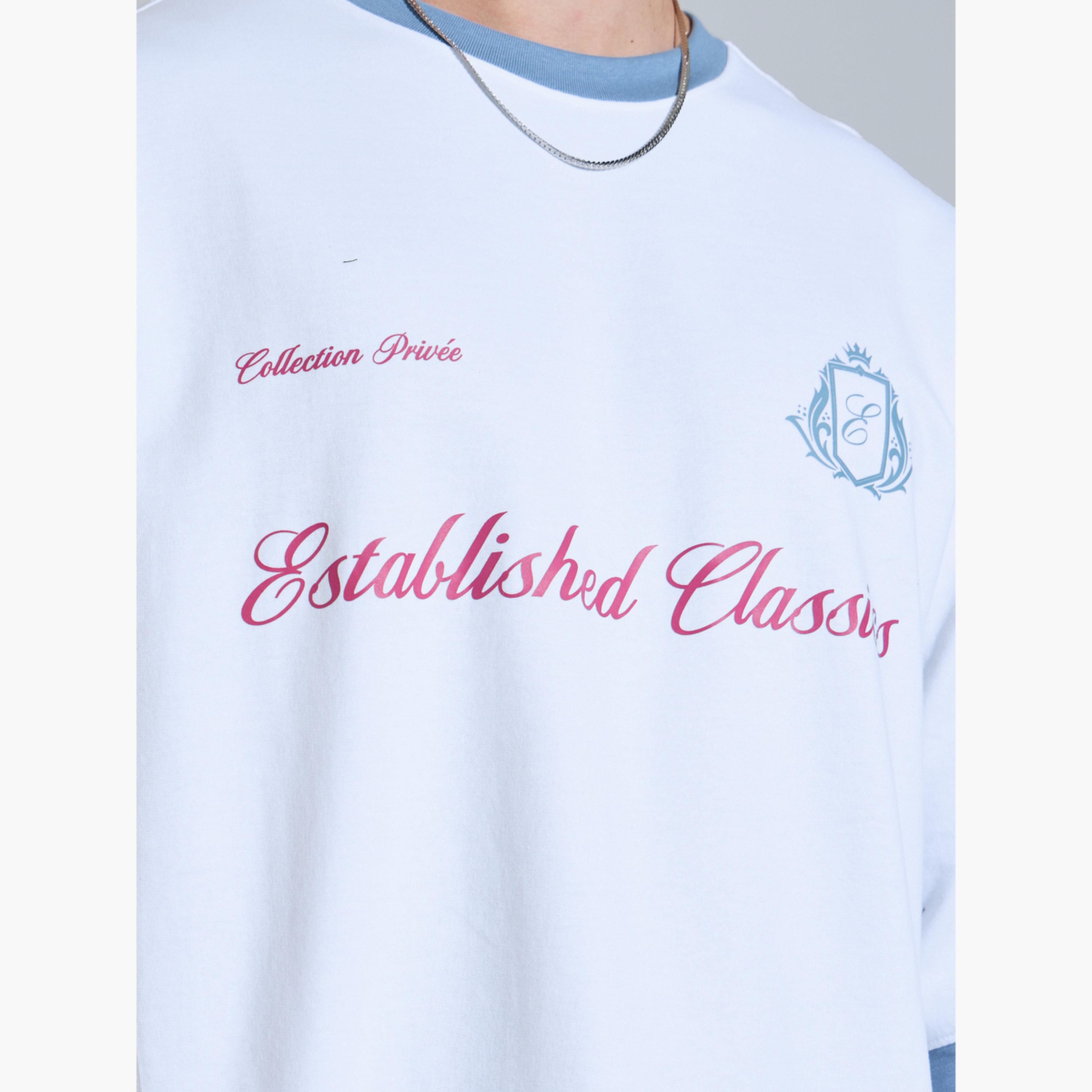 تيشيرت واسع بحواف متباينة وطبعة جرافيك للرجال-men-clothing-tshirtsandpolos-tshirts-image-5