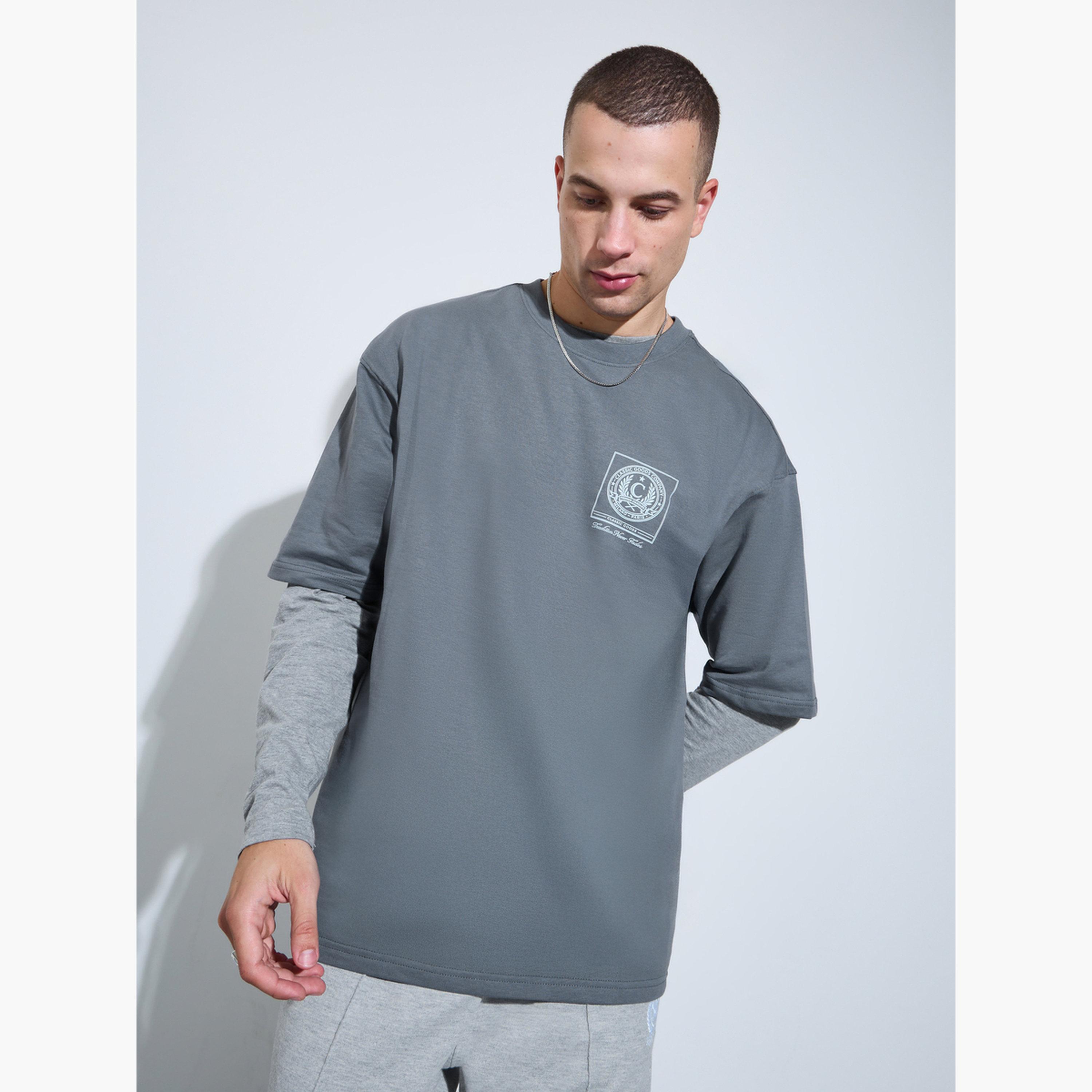 تيشيرت واسع بطبعة جرافيك للرجال-men-clothing-tshirtsandpolos-tshirts-image-3