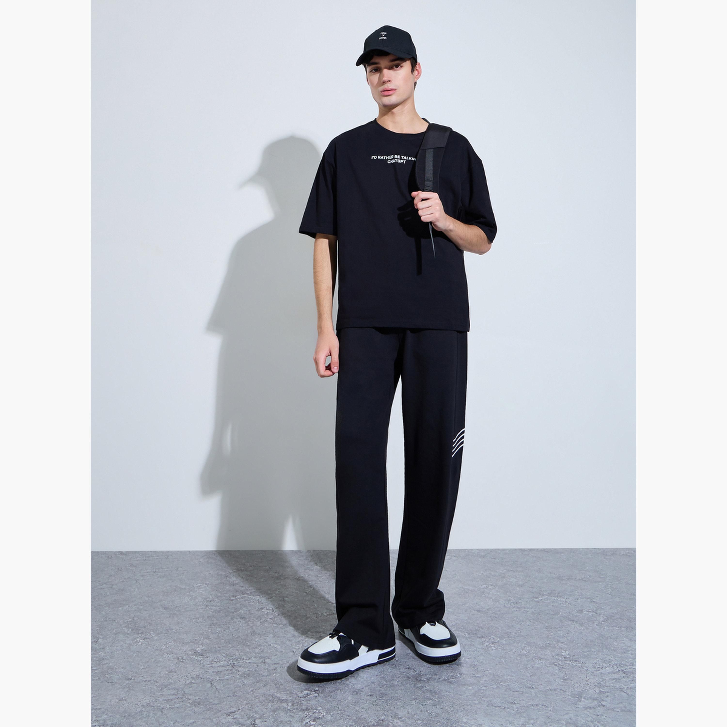 تيشيرت واسع بطبعات جرافيك-men-clothing-tshirtsandpolos-tshirts-image-2