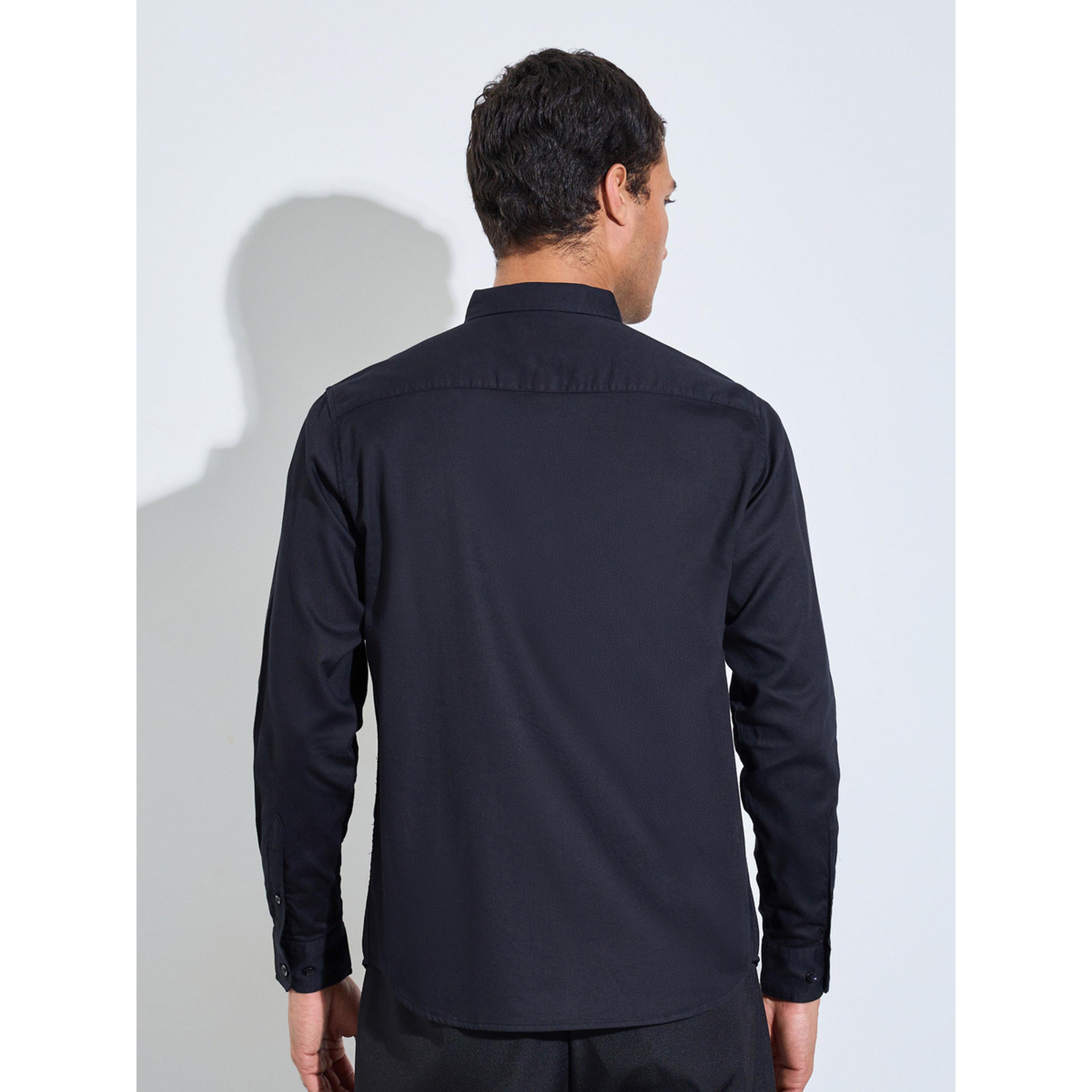 قميص بارز الملمس بمقاس عادي-men-clothing-shirts-image-4