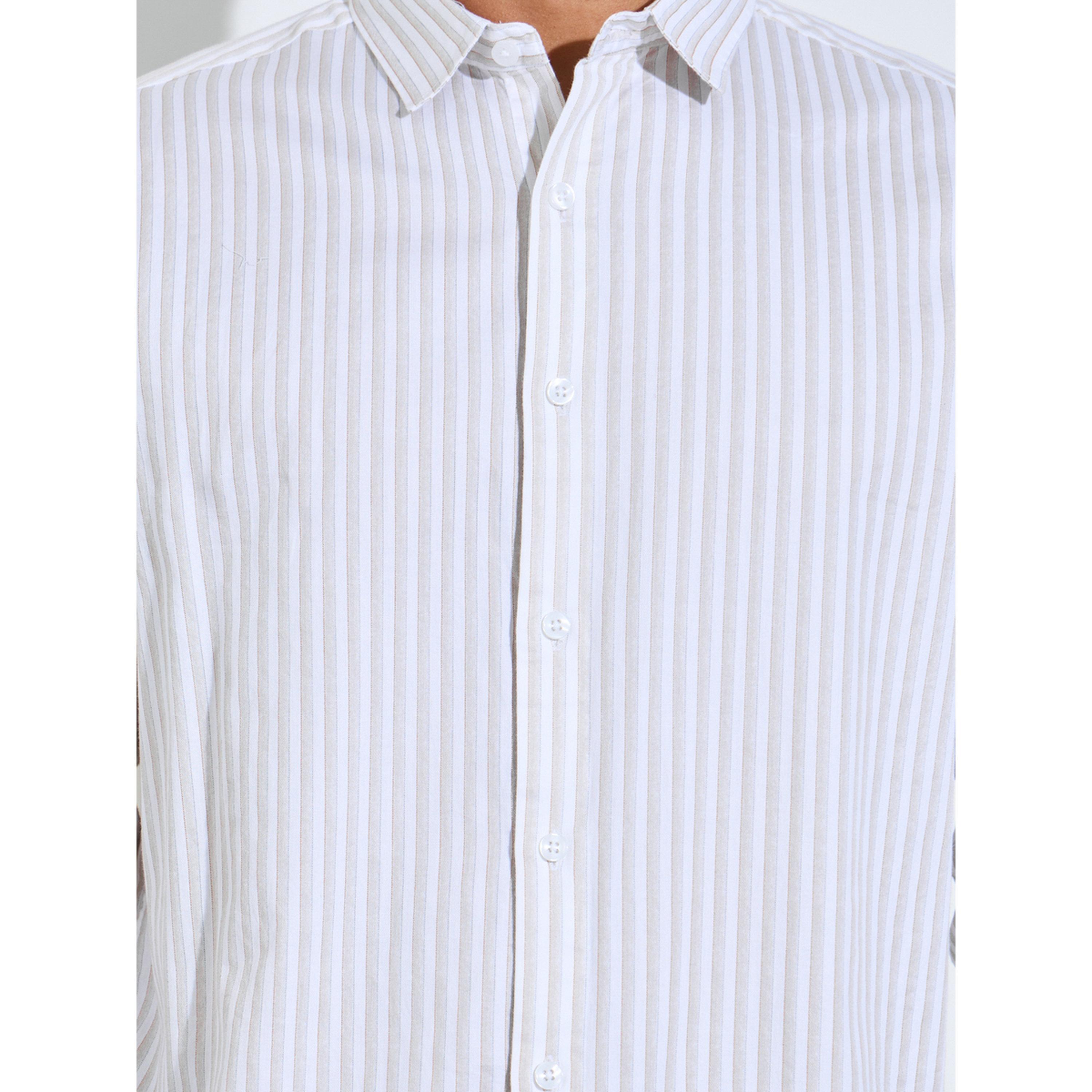 قميص رجالي بيج مخطط بأكمام طويلة وقصة مستقيمة-men-clothing-shirts-image-5