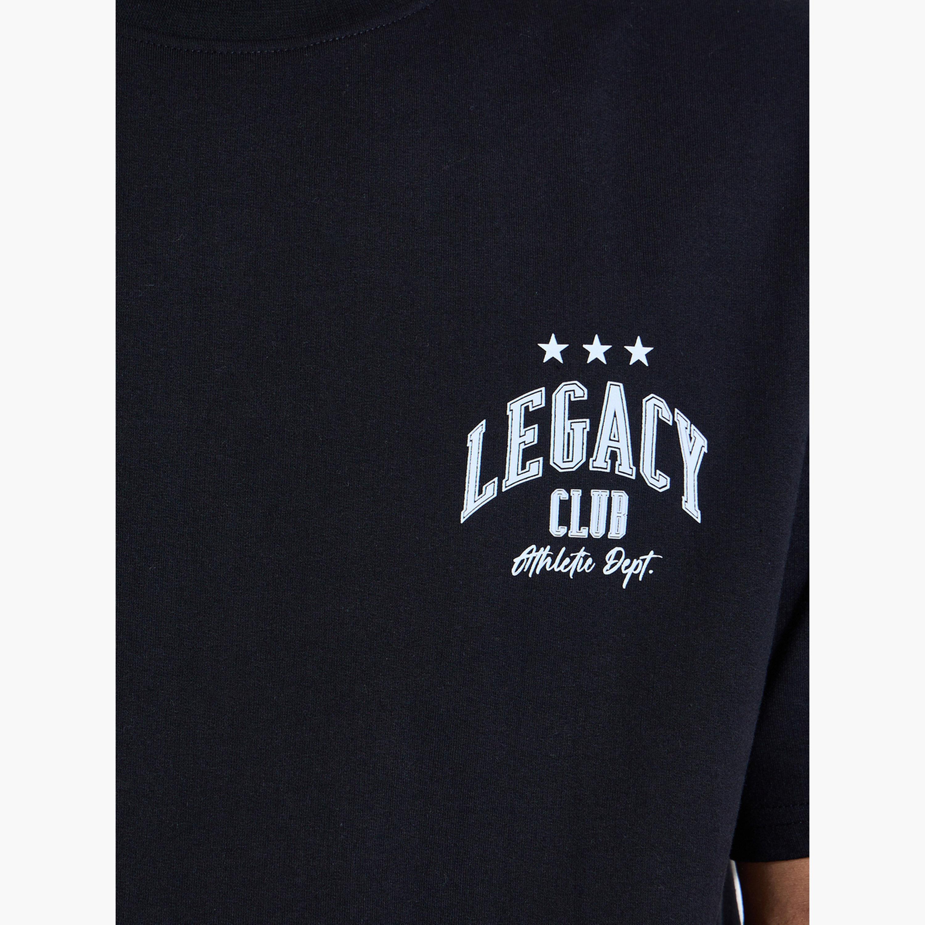 تيشيرت تيري واسع بطبعة تايبوجرافيك للرجال-men-clothing-tshirtsandpolos-tshirts-image-5