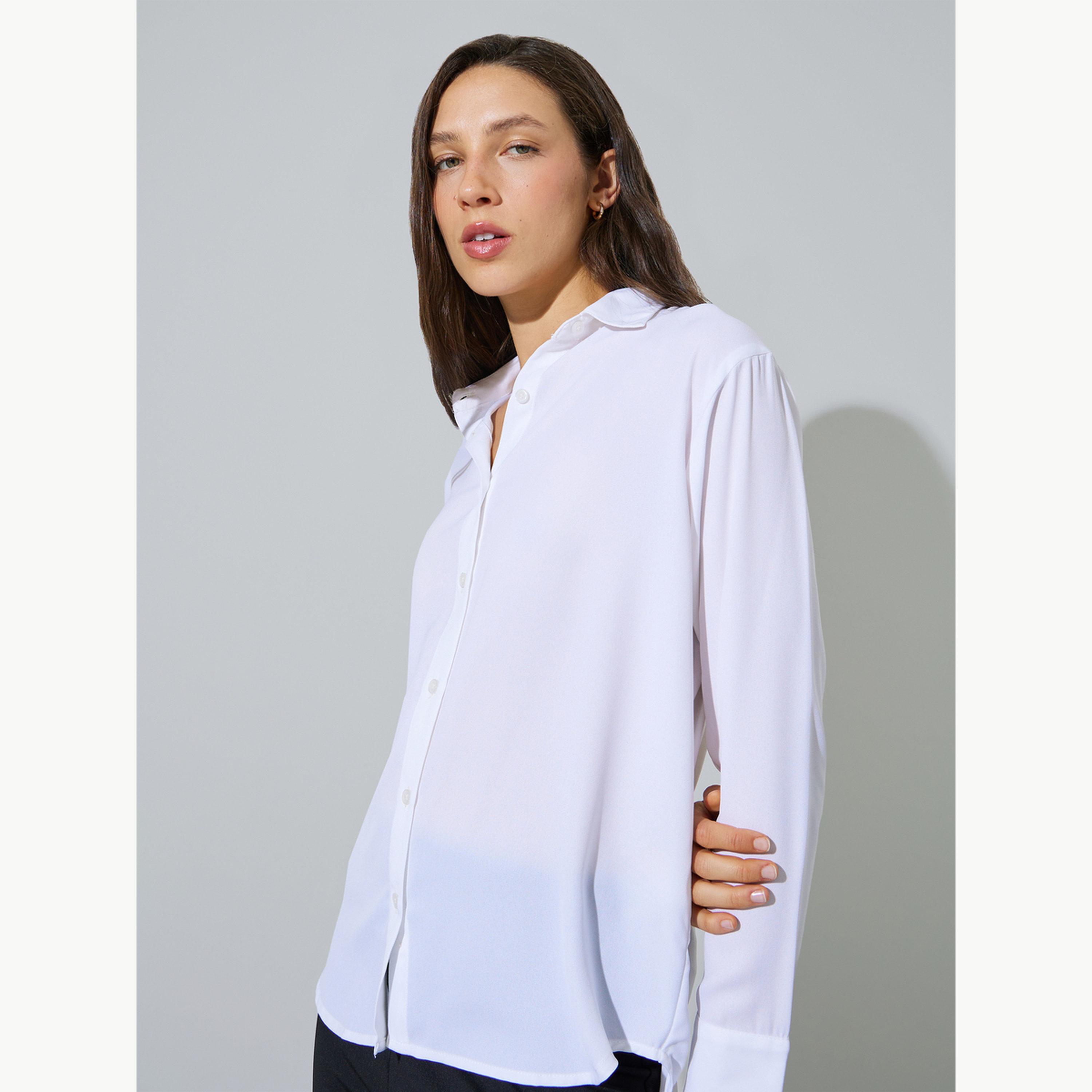 بلوزة واسعة بتصميم طويل وحافة منحنية-women-clothing-shirtsandblouses-shirts-image-4