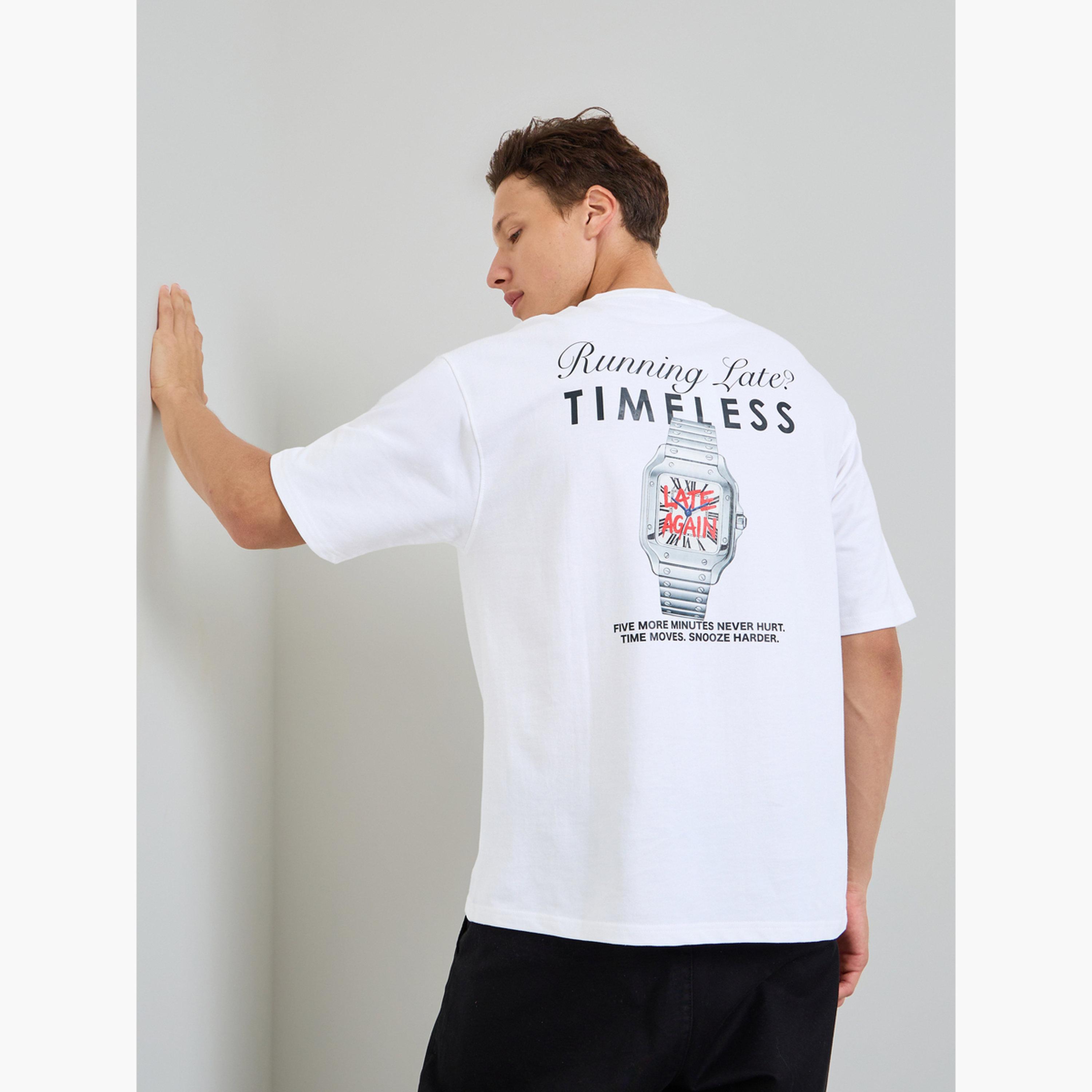 تيشيرت واسع قطن تيري بطبعات رقمية على الظهر للرجال-men-clothing-tshirtsandpolos-tshirts-image-3