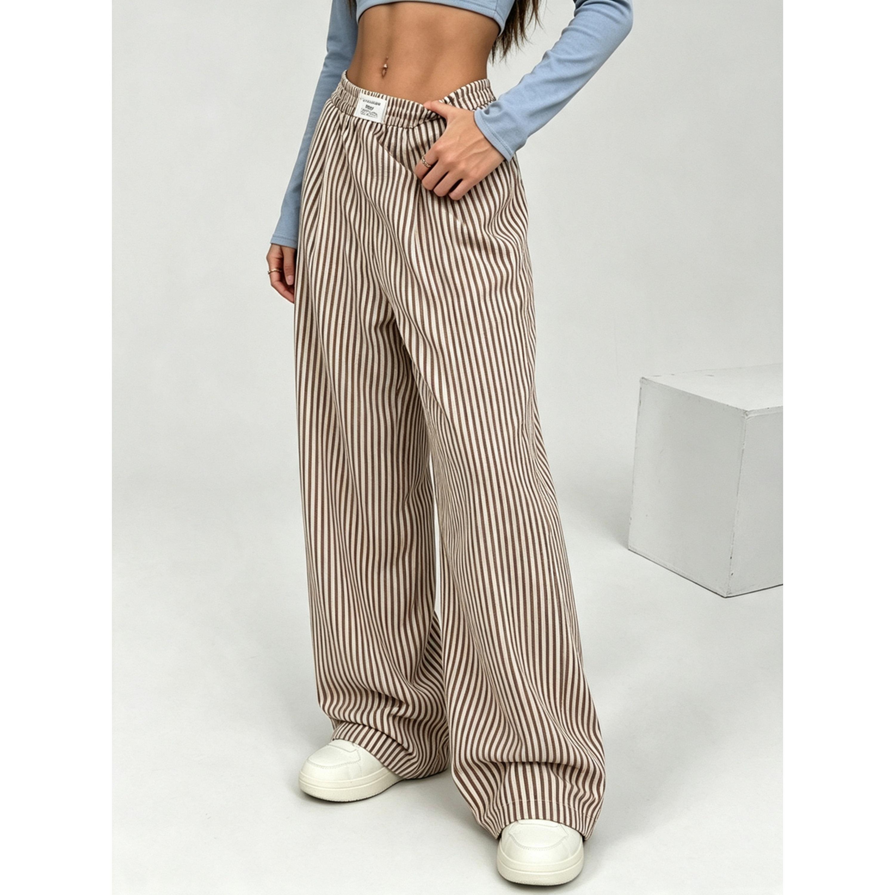 بنطال بأرجل واسعة ومخطط-women-clothing-joggers-image-4