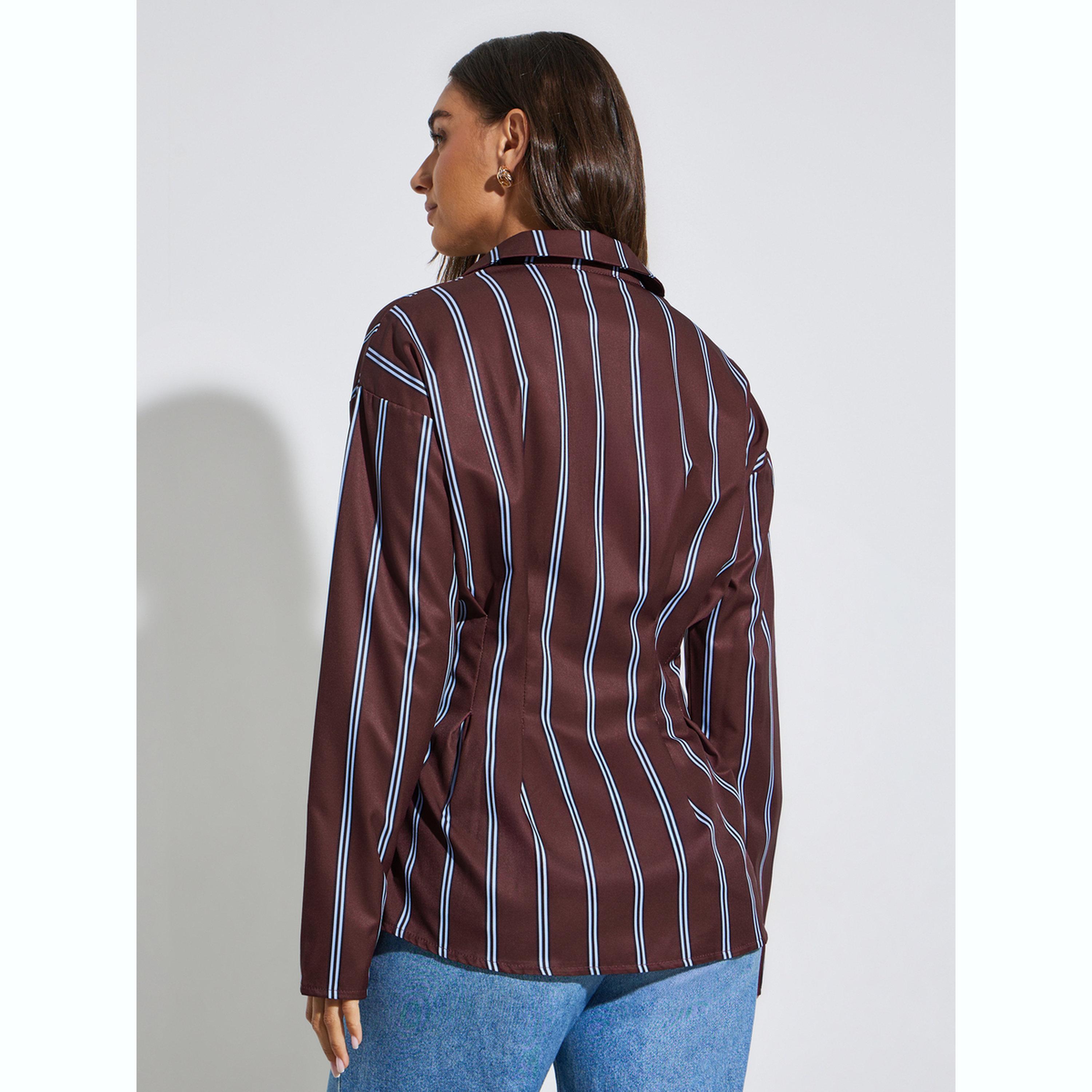 بلوزة مخططة بأكمام طويلة-women-clothing-shirtsandblouses-blouses-image-4