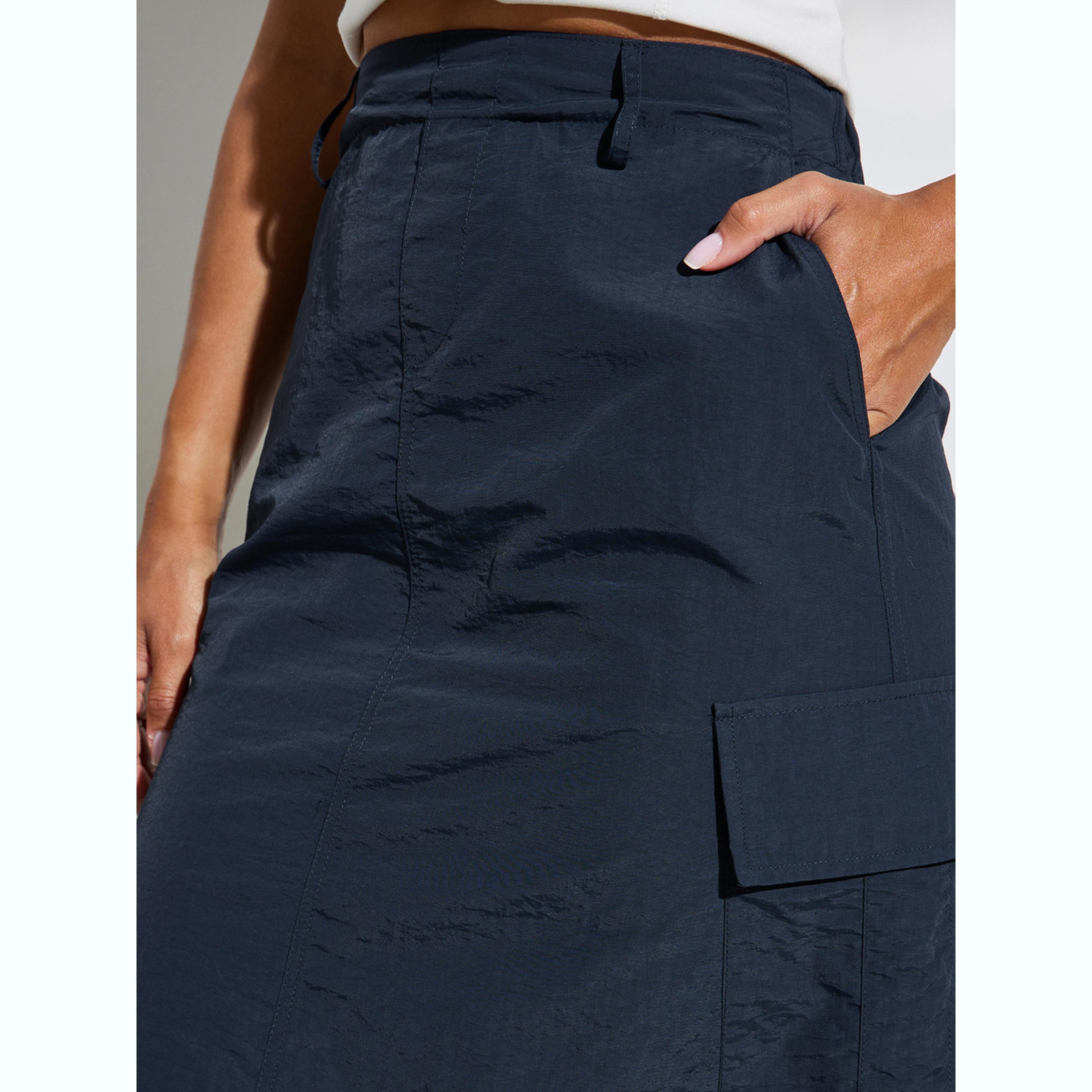 تنورة كارجو ميدي بحافة واسعة-women-clothing-bottoms-skirts-image-3
