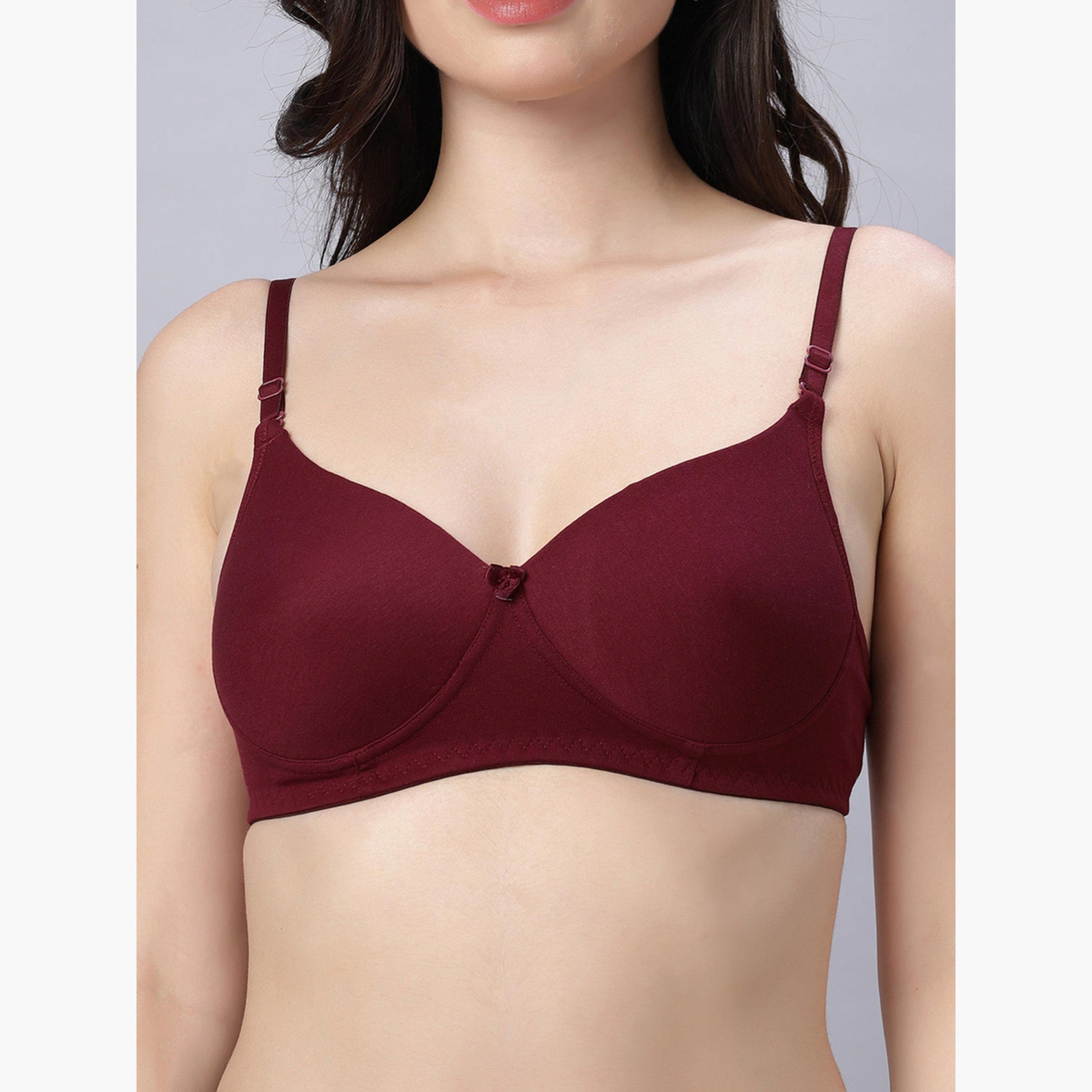 Eden X Styli Pack of 2 - Heavily Padded Non Wired Bra-women-clothing-lingerie-bras-image-10