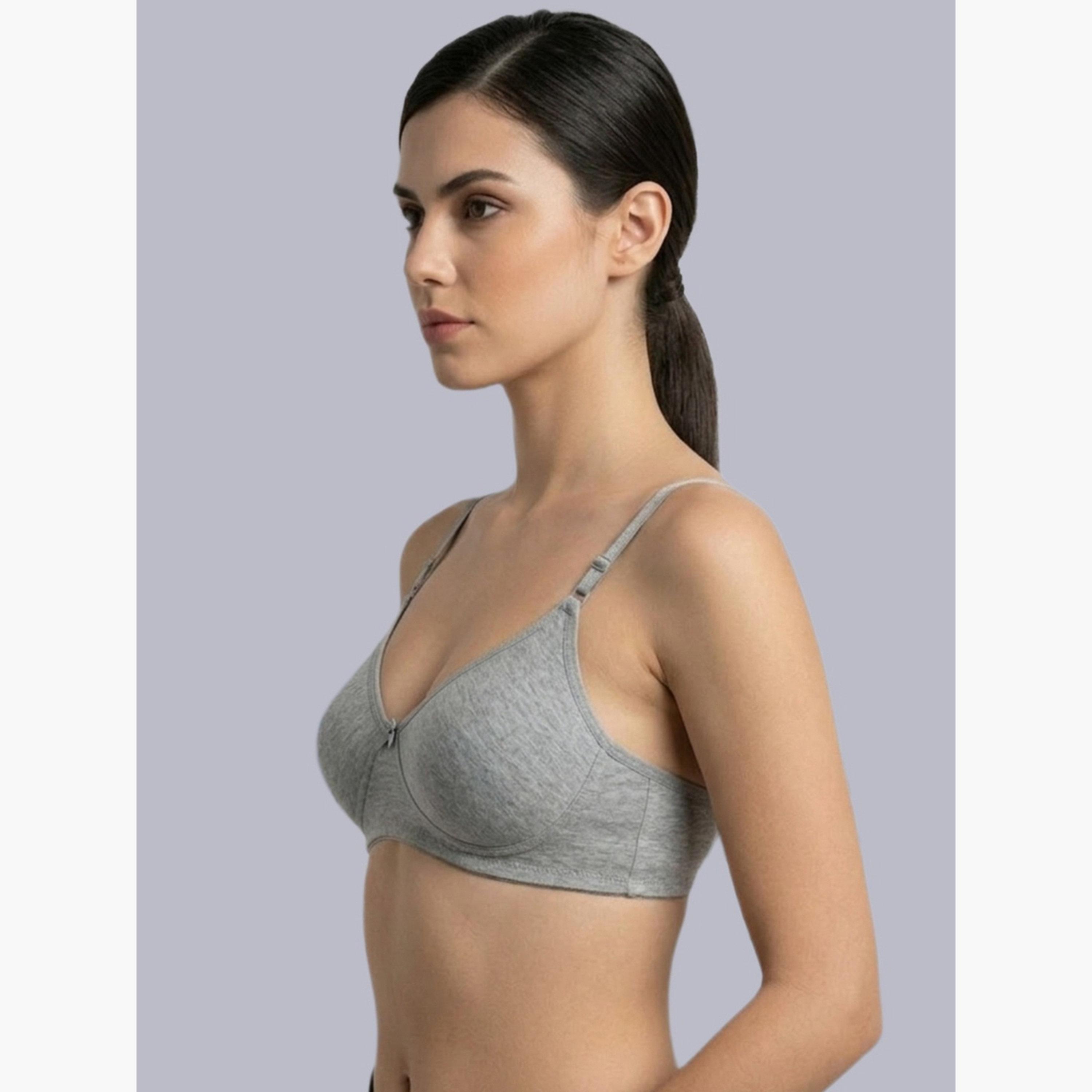 Eden X Styli Pack of 2 - Heavily Padded Non Wired Bra-women-clothing-lingerie-bras-image-8