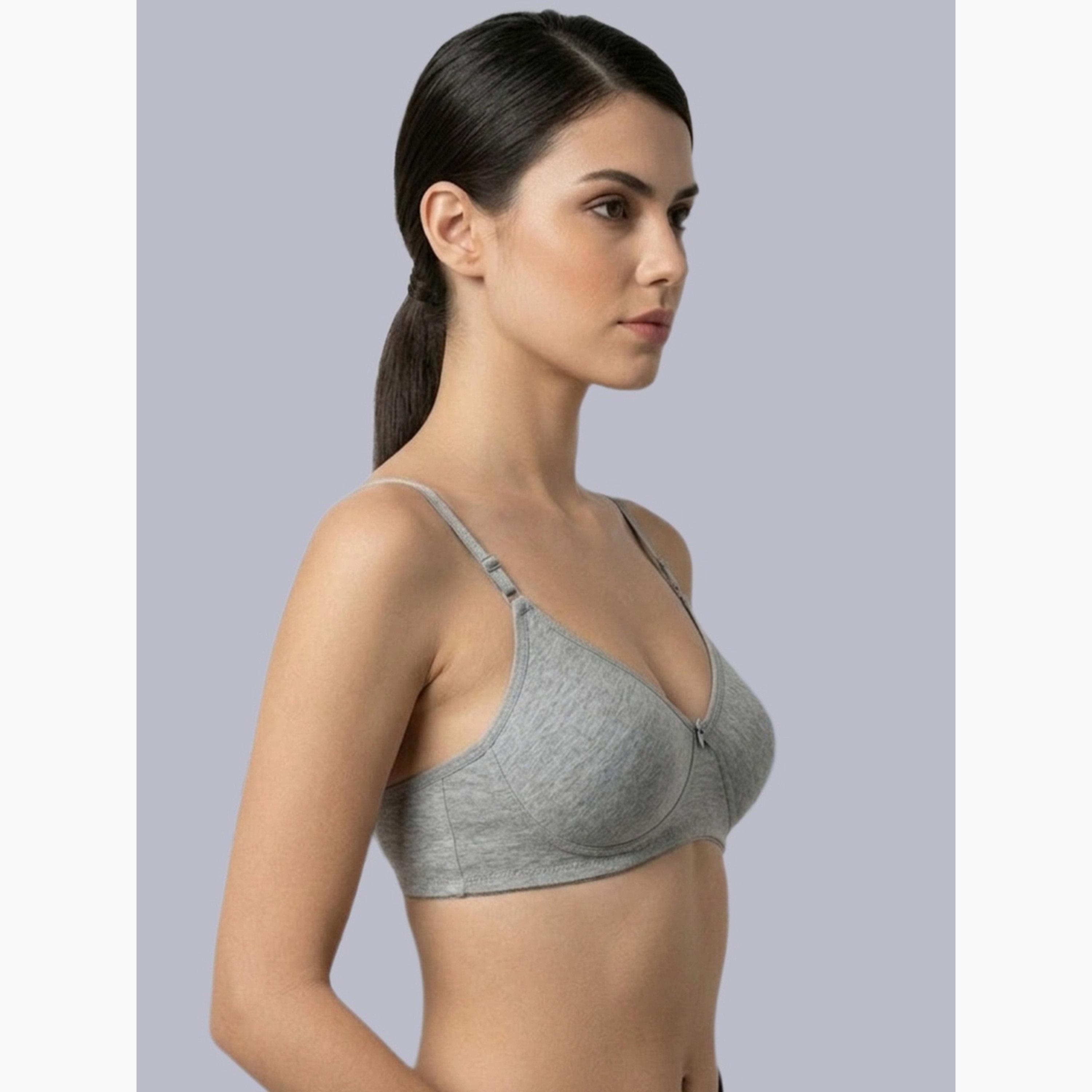 Eden X Styli Pack of 2 - Heavily Padded Non Wired Bra-women-clothing-lingerie-bras-image-9