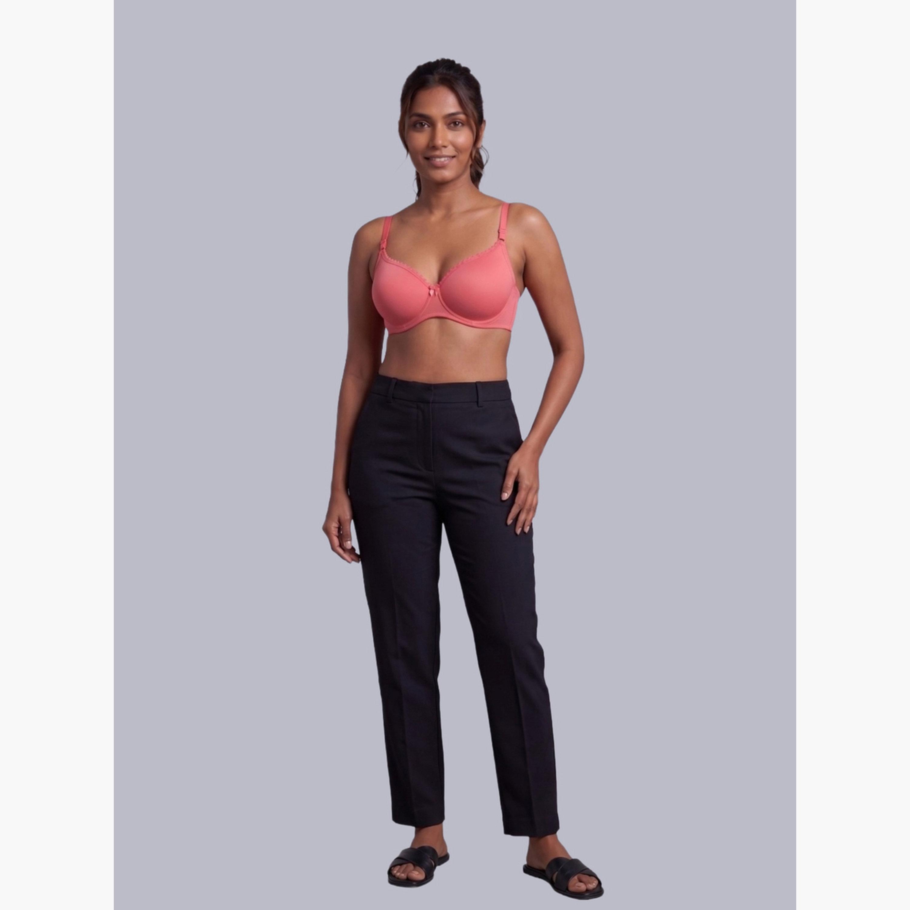 Eden X Styli Pack of 2 - Heavily Padded Non Wired Bra-women-clothing-lingerie-bras-image-2