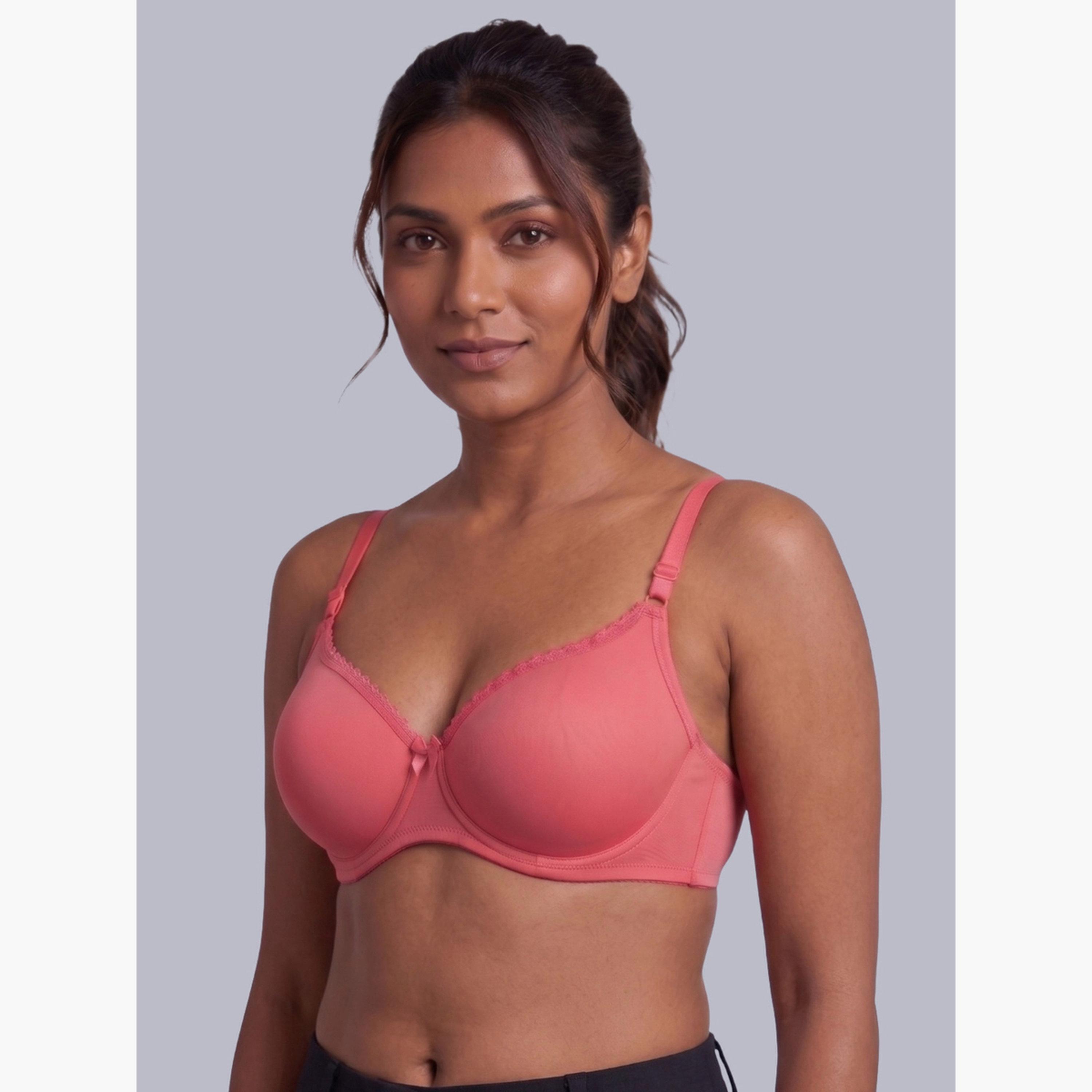 Eden X Styli Pack of 2 - Heavily Padded Non Wired Bra-women-clothing-lingerie-bras-image-4