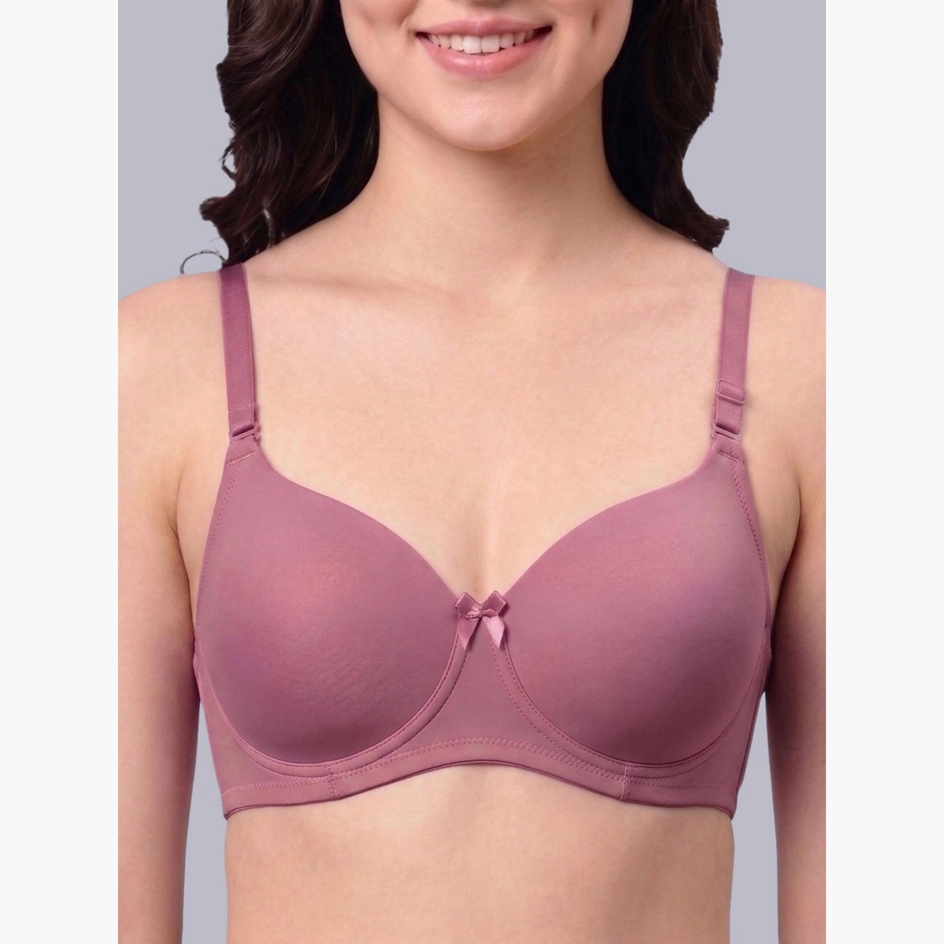 Eden X Styli Pack of 2 - Heavily Padded Non Wired Bra-women-clothing-lingerie-bras-image-10
