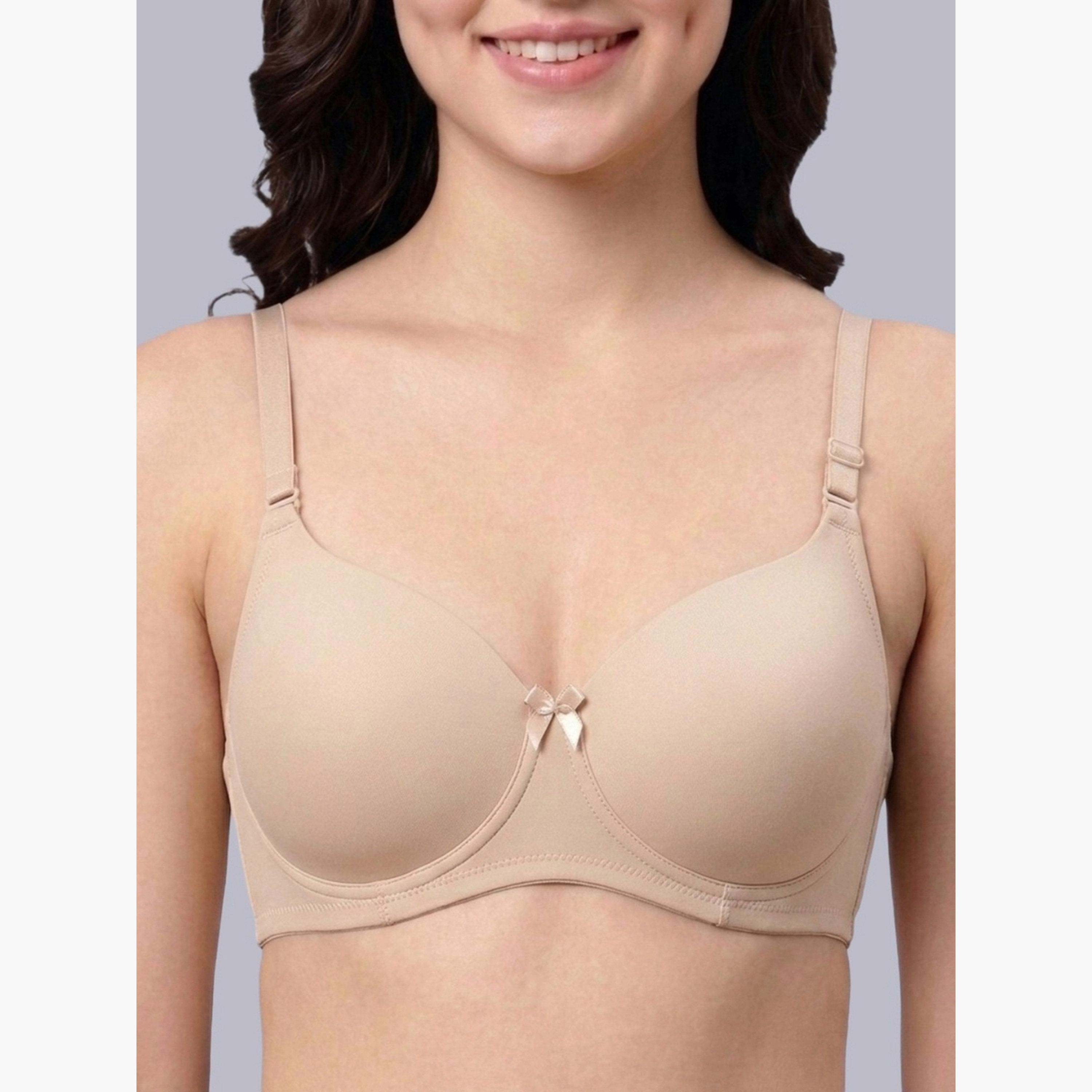 Eden X Styli Pack of 2 - Heavily Padded Non Wired Bra-women-clothing-lingerie-bras-image-10