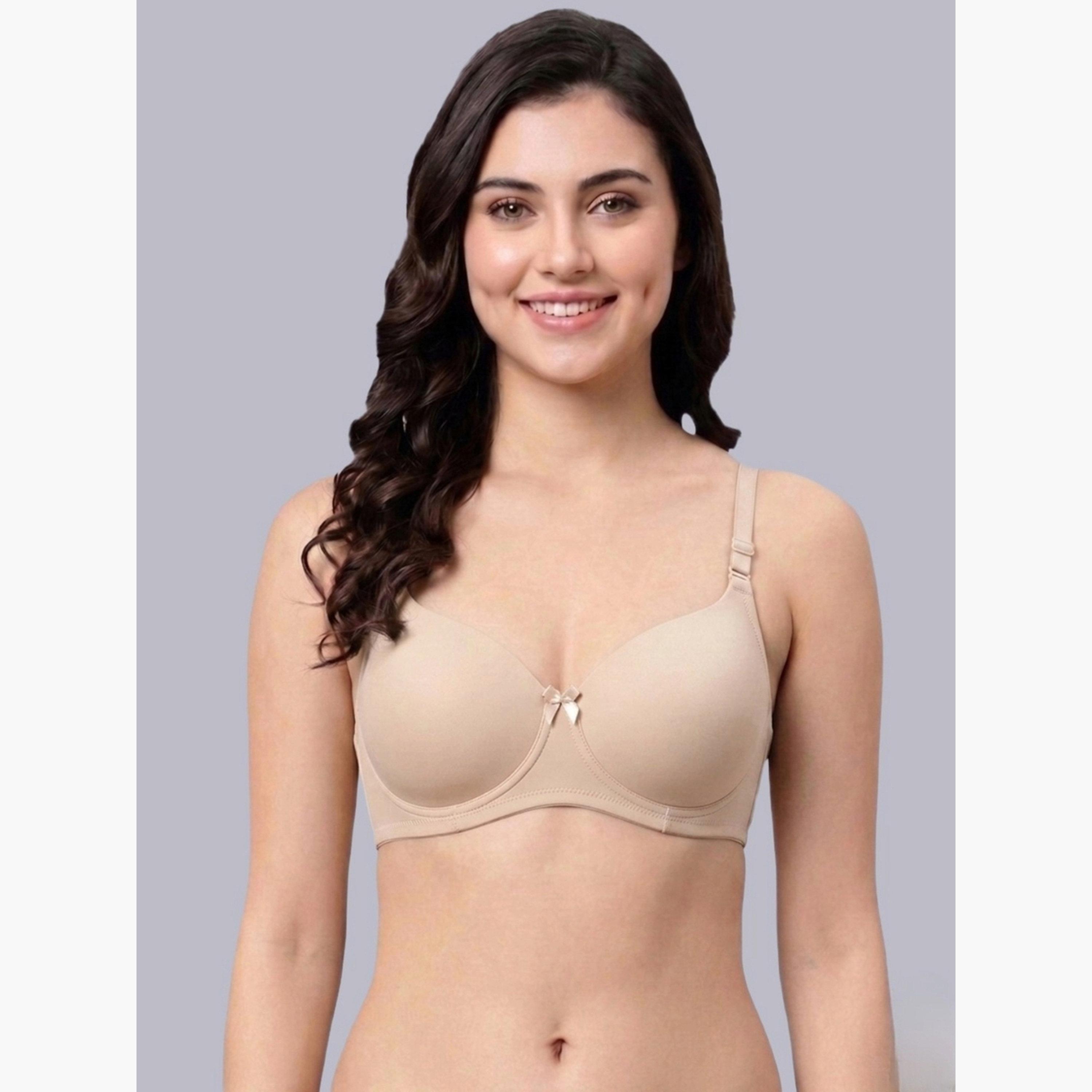 Eden X Styli Pack of 2 - Heavily Padded Non Wired Bra-women-clothing-lingerie-bras-image-5