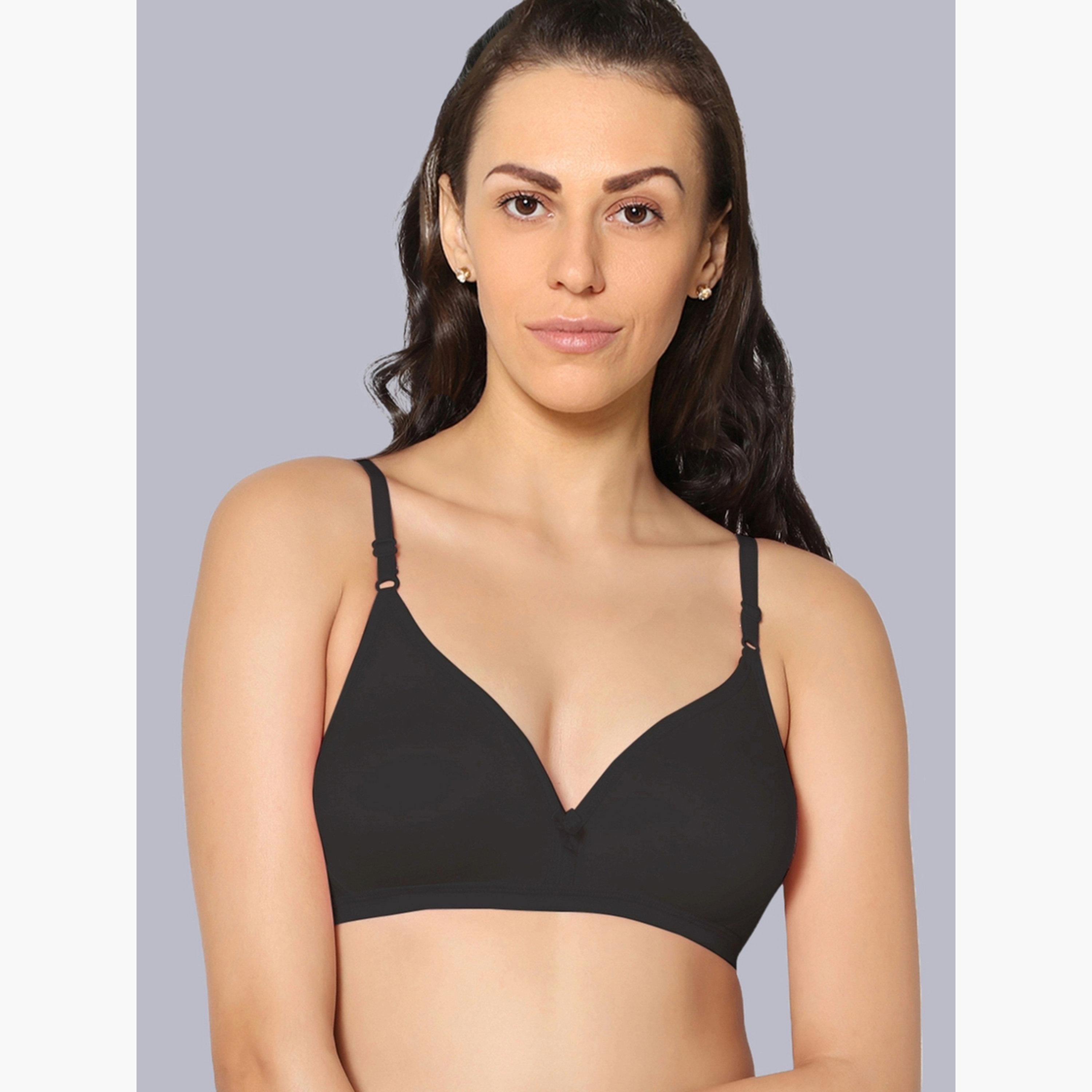 مجموعة من 2 صدرية تيشيرت بمزيج قطن غير مبطنة وبدون أسلاك-women-clothing-lingerie-bras-image-7