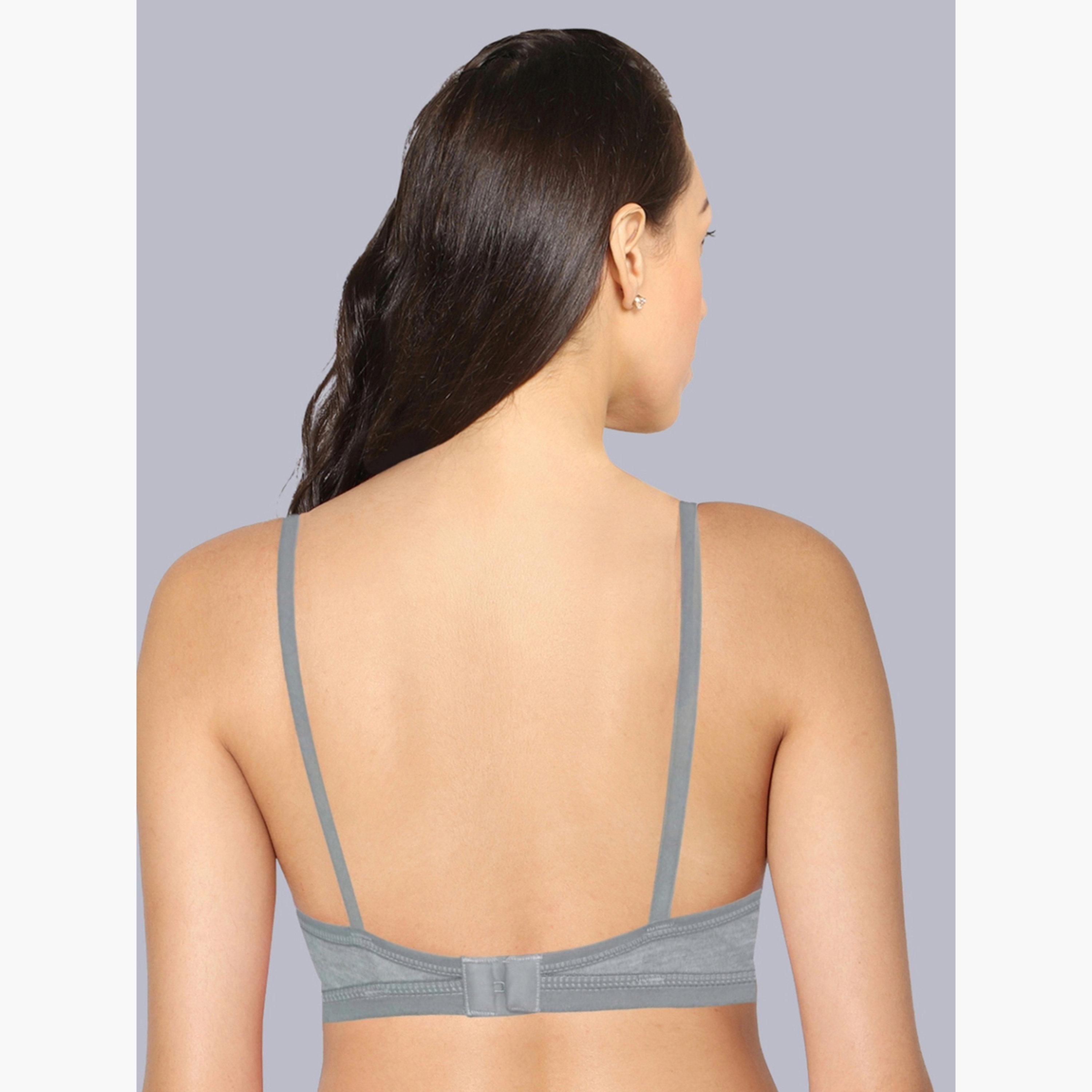 مجموعة من 2 صدرية تيشيرت بمزيج قطن غير مبطنة وبدون أسلاك-women-clothing-lingerie-bras-image-3