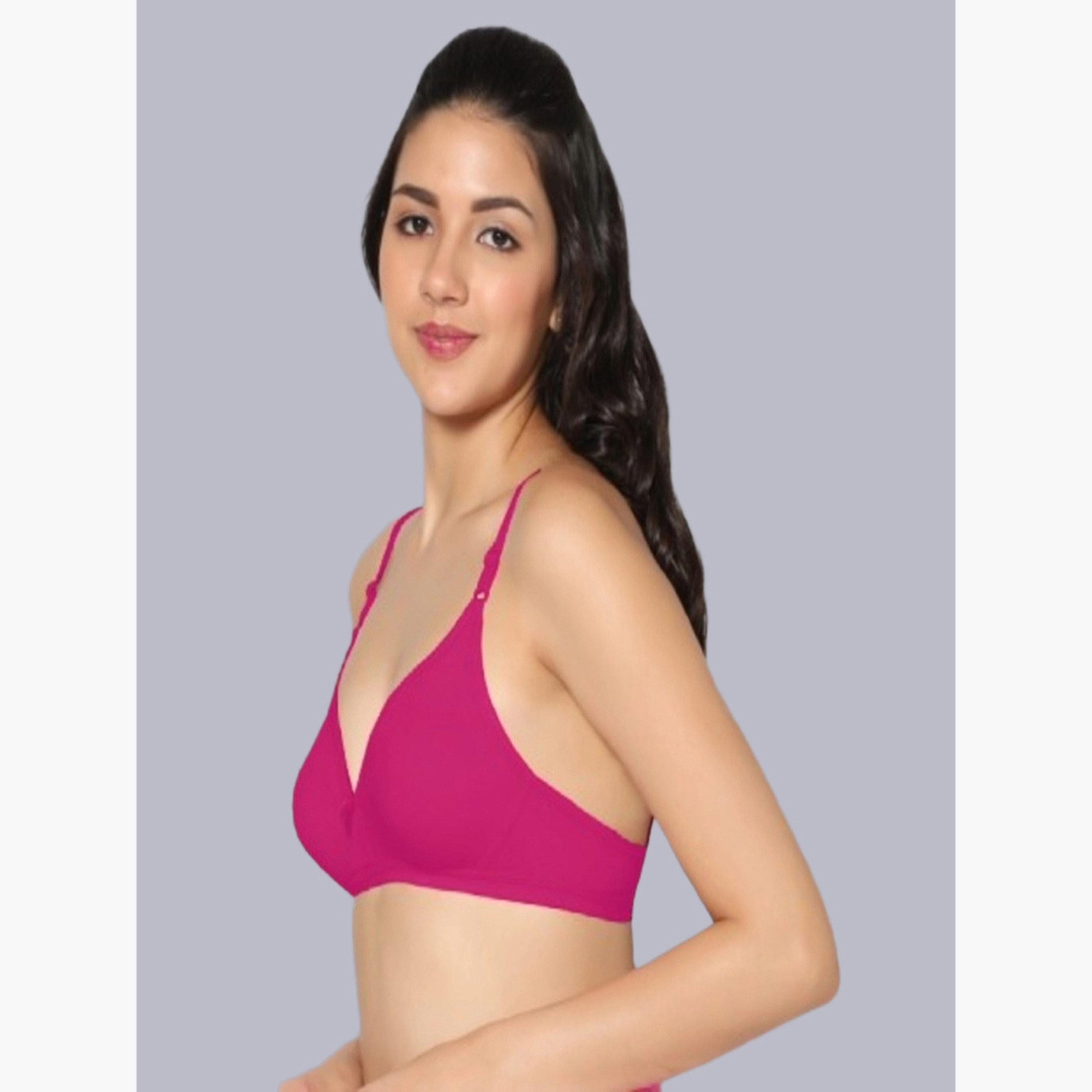 مجموعة من 2 صدرية تيشيرت بمزيج قطن غير مبطنة وبدون أسلاك-women-clothing-lingerie-bras-image-5