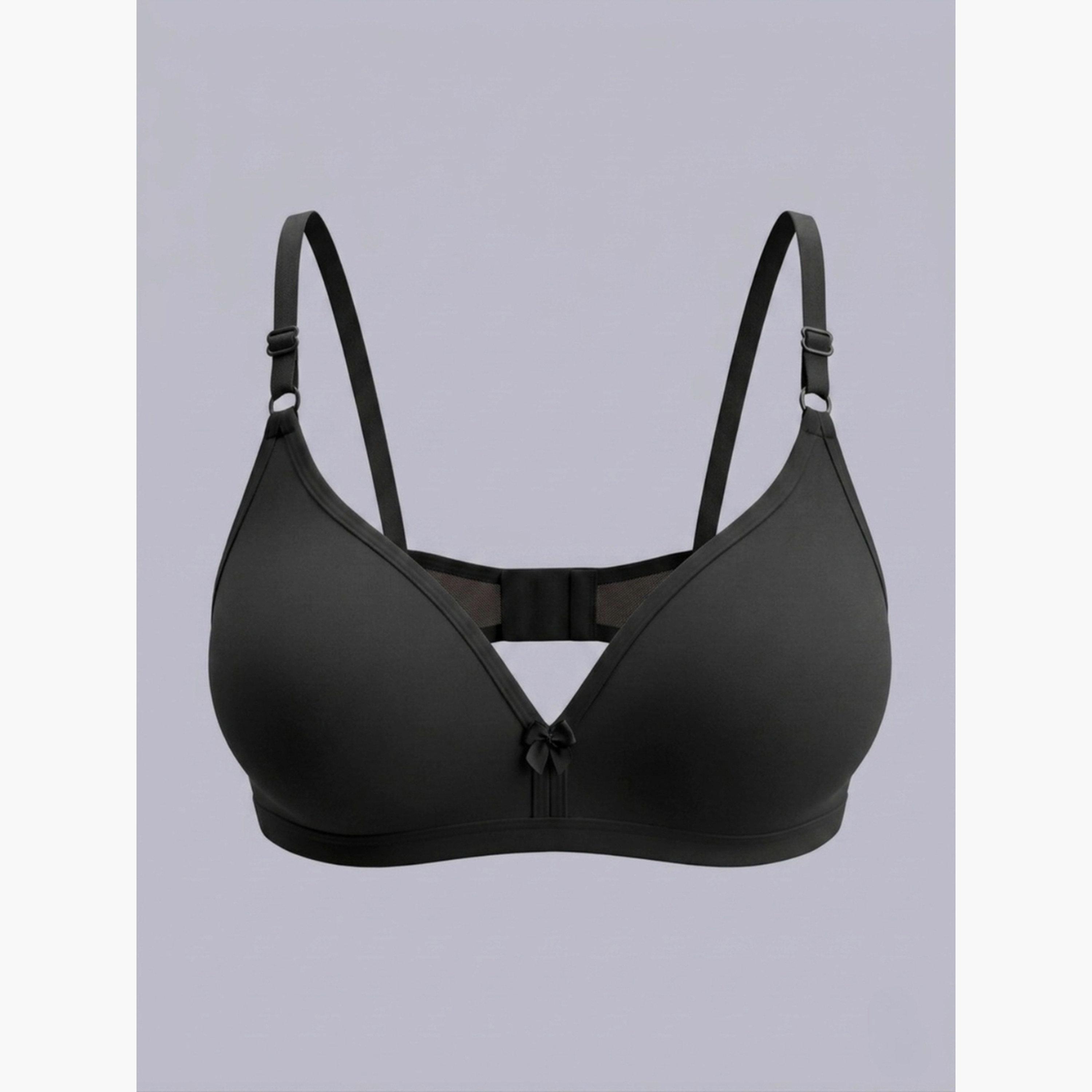 مجموعة من 2 صدرية تيشيرت بمزيج قطن غير مبطنة وبدون أسلاك-women-clothing-lingerie-bras-image-6