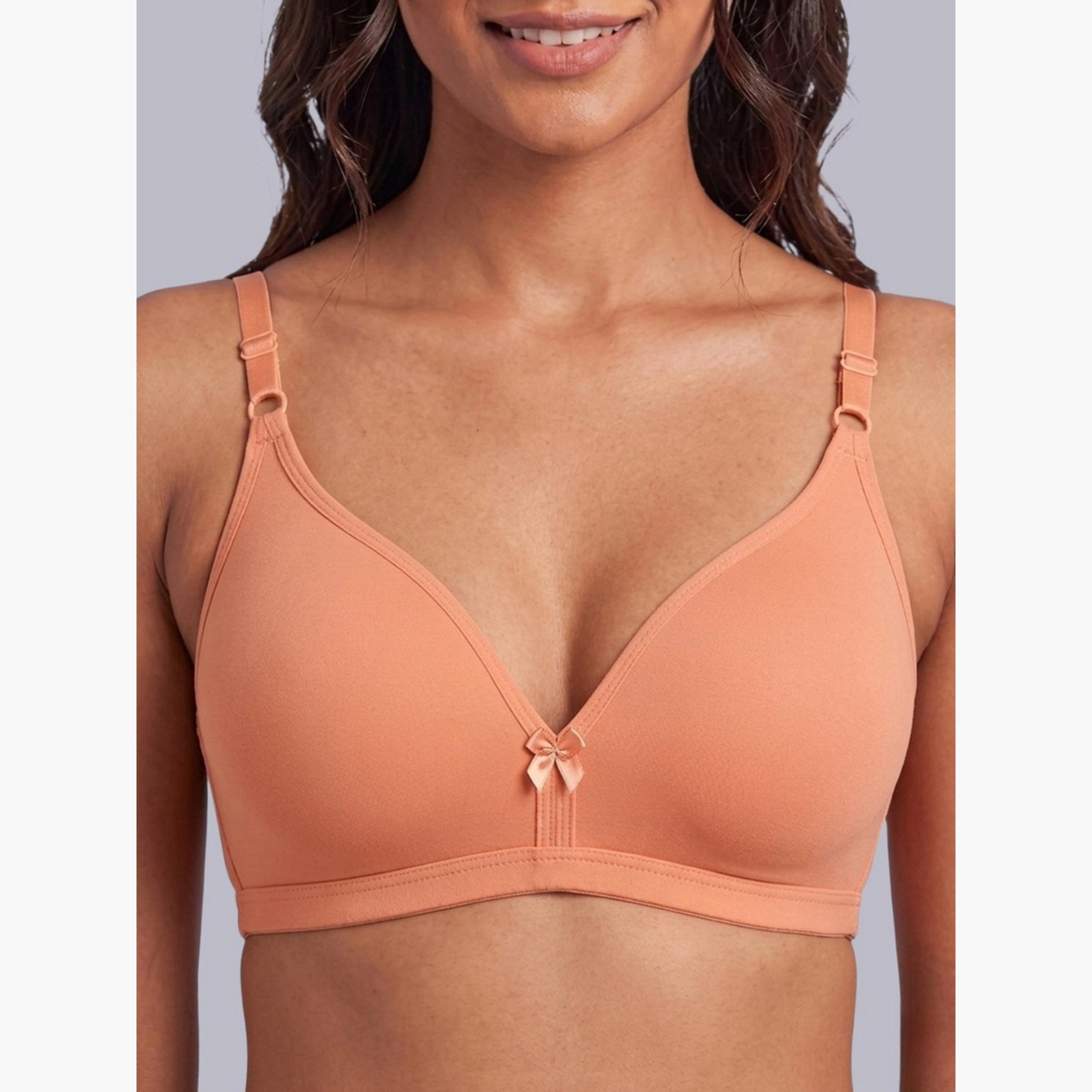 مجموعة من 2 صدرية تيشيرت بمزيج قطن غير مبطنة وبدون أسلاك-women-clothing-lingerie-bras-image-10