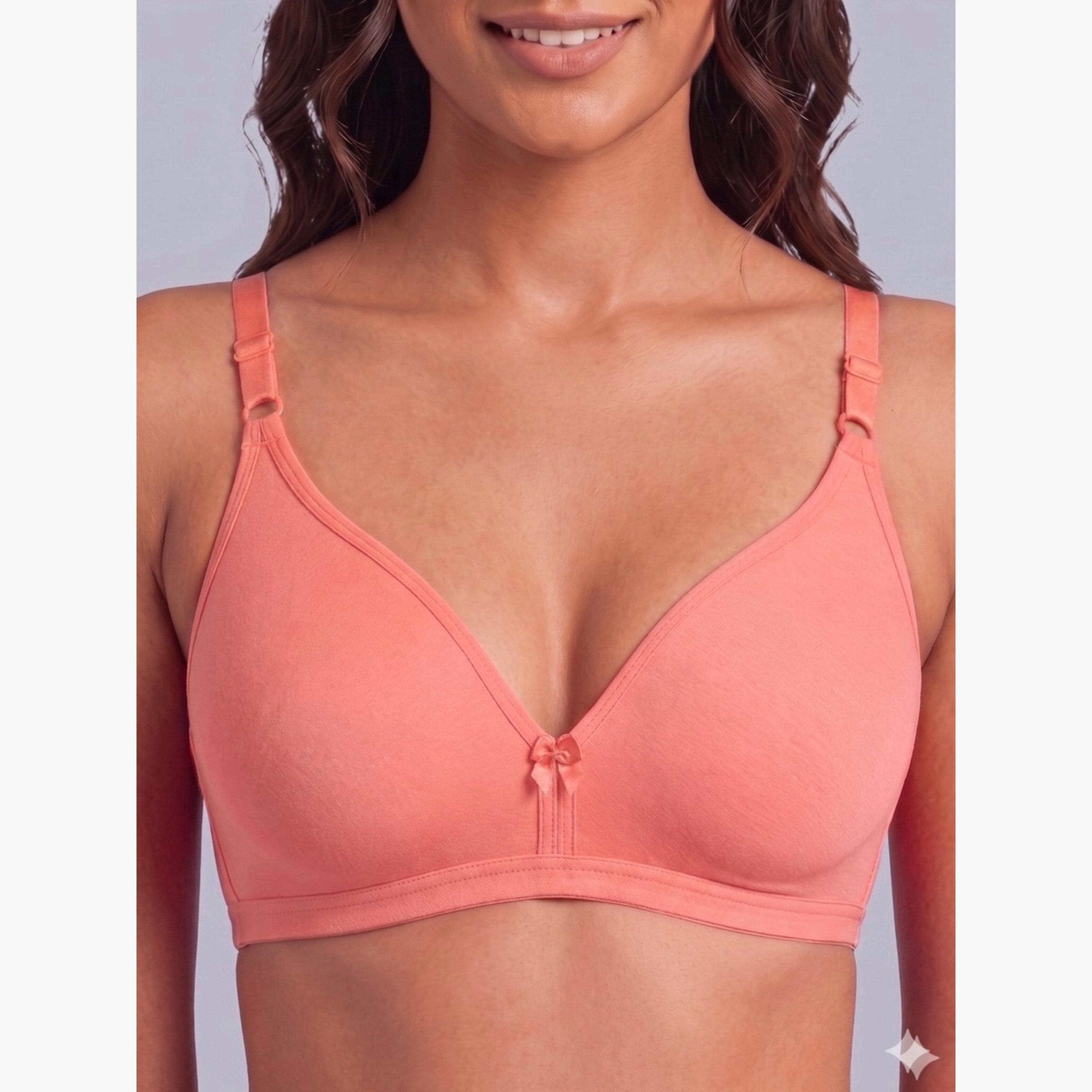 مجموعة من 2 صدرية تيشيرت بمزيج قطن غير مبطنة وبدون أسلاك-women-clothing-lingerie-bras-image-10