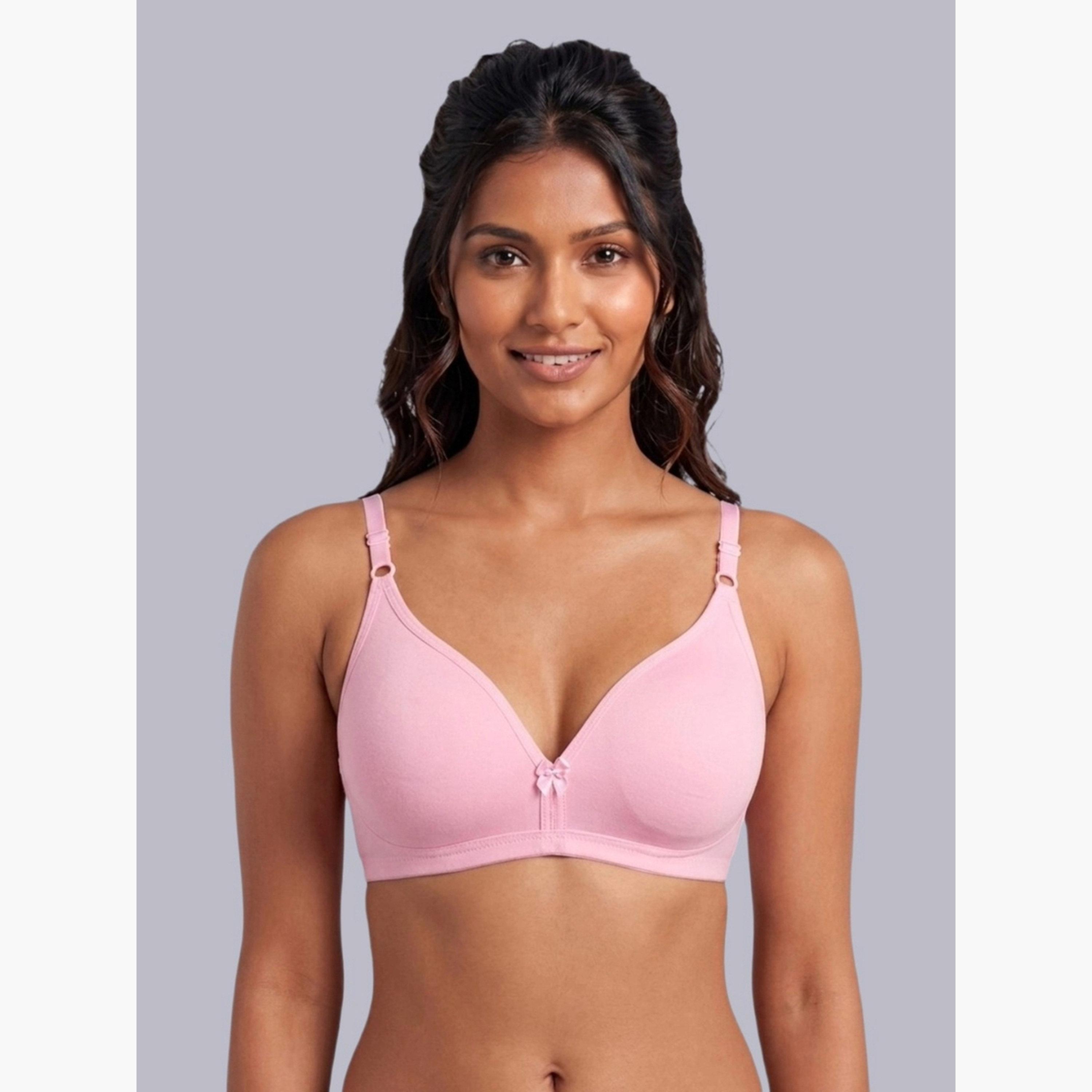 مجموعة من 2 صدرية تيشيرت بمزيج قطن غير مبطنة وبدون أسلاك-women-clothing-lingerie-bras-image-8