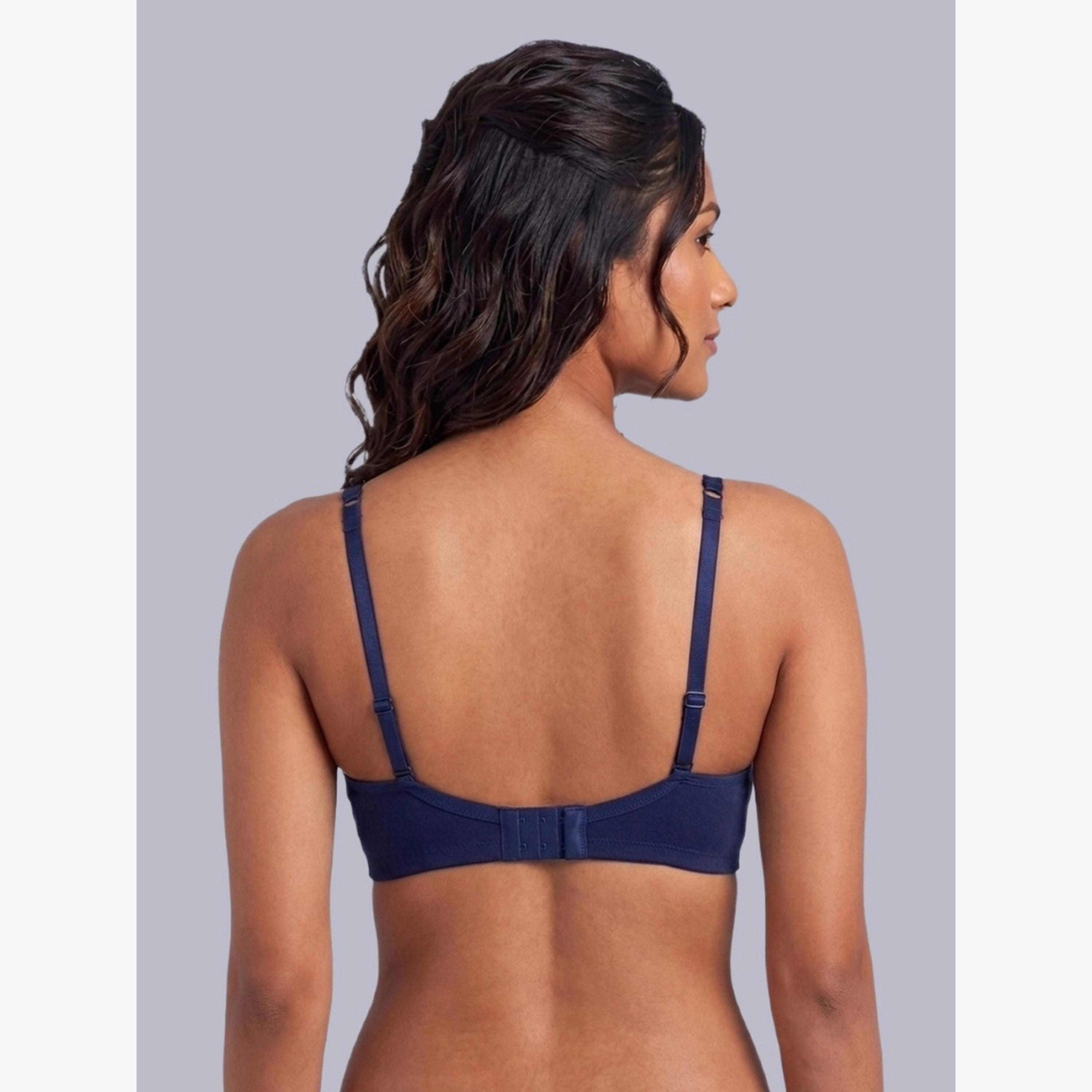 مجموعة من 2 صدرية تيشيرت بمزيج قطن غير مبطنة وبدون أسلاك-women-clothing-lingerie-bras-image-3