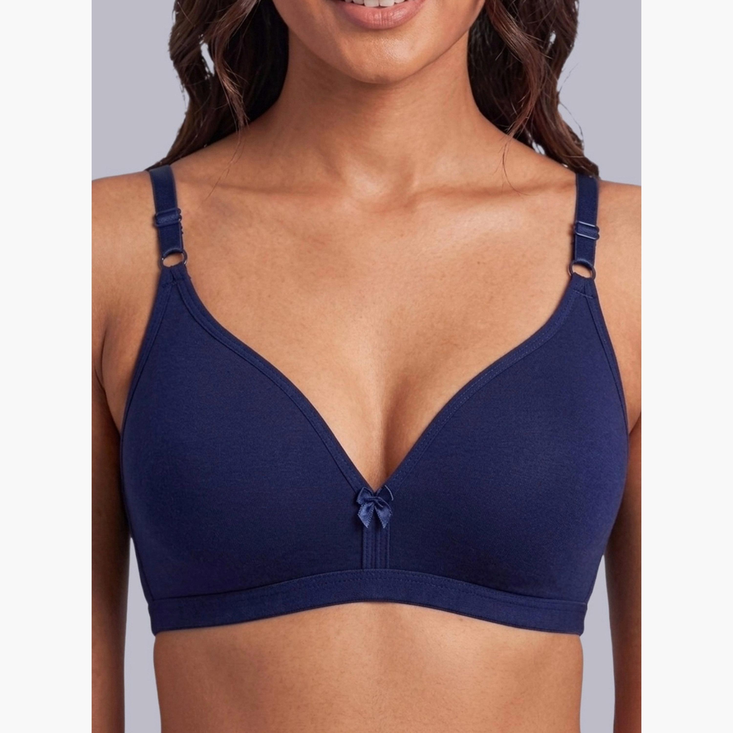 مجموعة من 2 صدرية تيشيرت بمزيج قطن غير مبطنة وبدون أسلاك-women-clothing-lingerie-bras-image-9