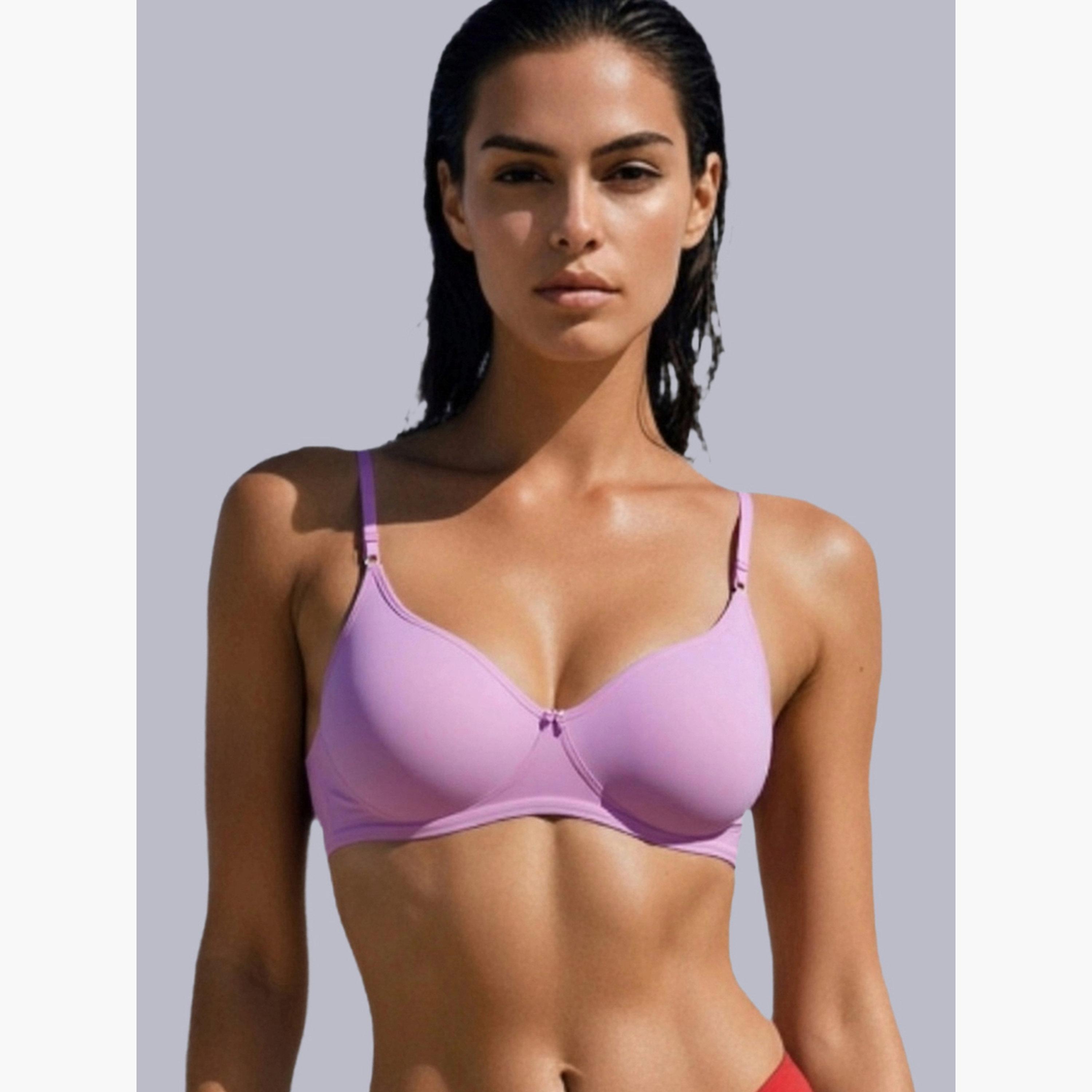مجموعة من 2 صدرية تيشيرت بمزيج قطن غير مبطنة وبدون أسلاك-women-clothing-lingerie-bras-image-9