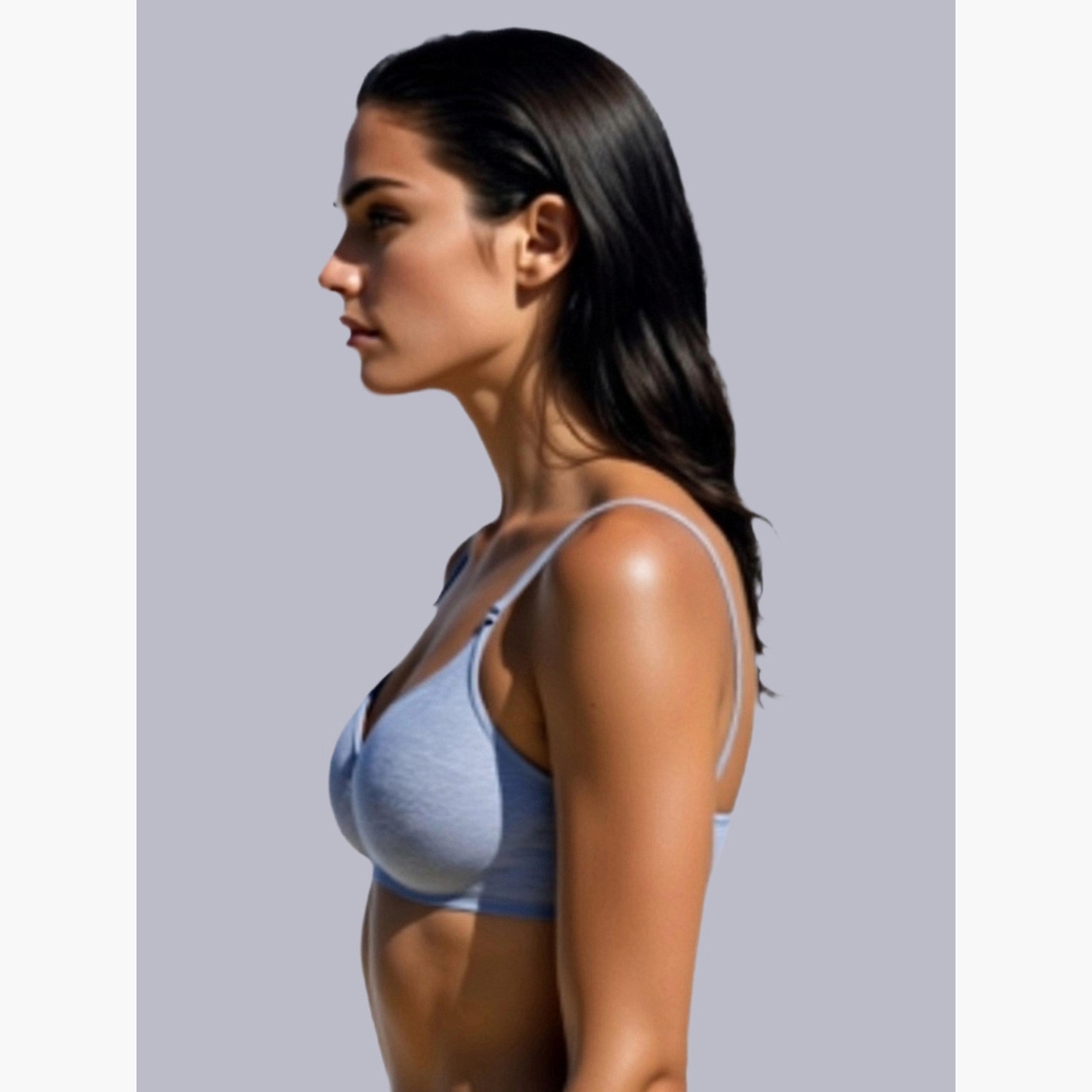 مجموعة من 2 صدرية تيشيرت بمزيج قطن غير مبطنة وبدون أسلاك-women-clothing-lingerie-bras-image-4