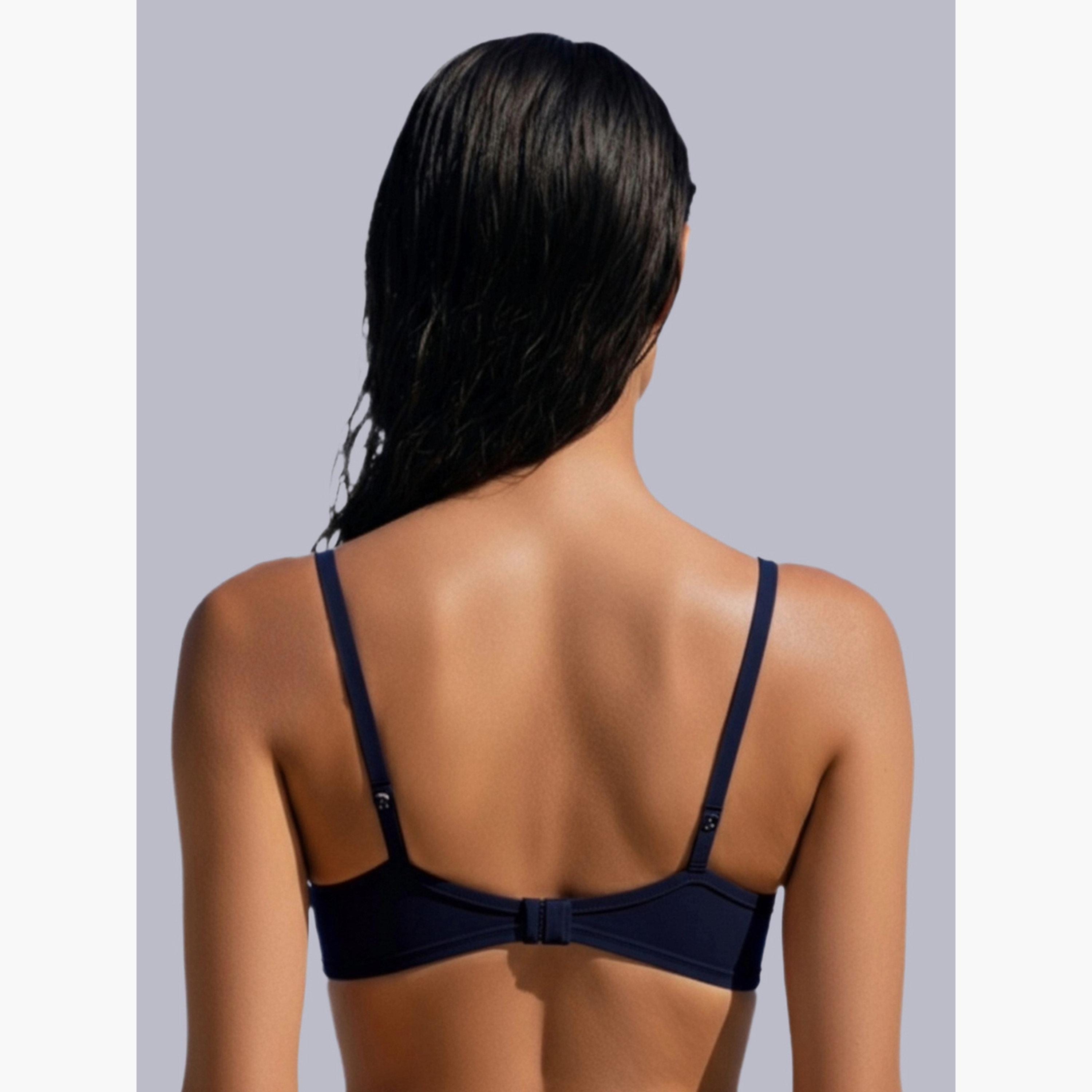 Eden X Styli Pack of 2 - Non-Padded Non Wired Cotton Blend T-Shirt Bra-women-clothing-lingerie-bras-image-3