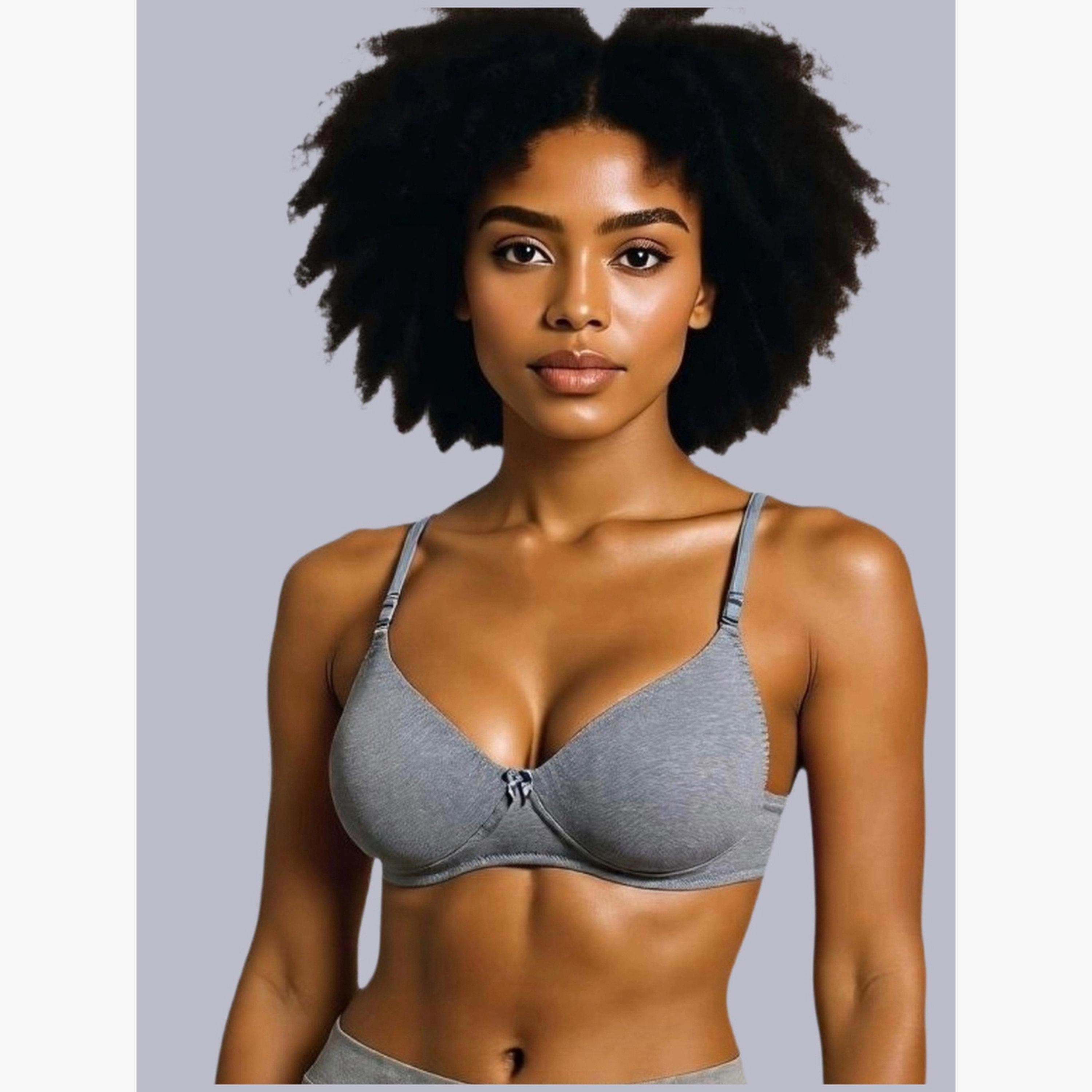 مجموعة من 2 صدرية تيشيرت بمزيج قطن غير مبطنة وبدون أسلاك-women-clothing-lingerie-bras-image-6