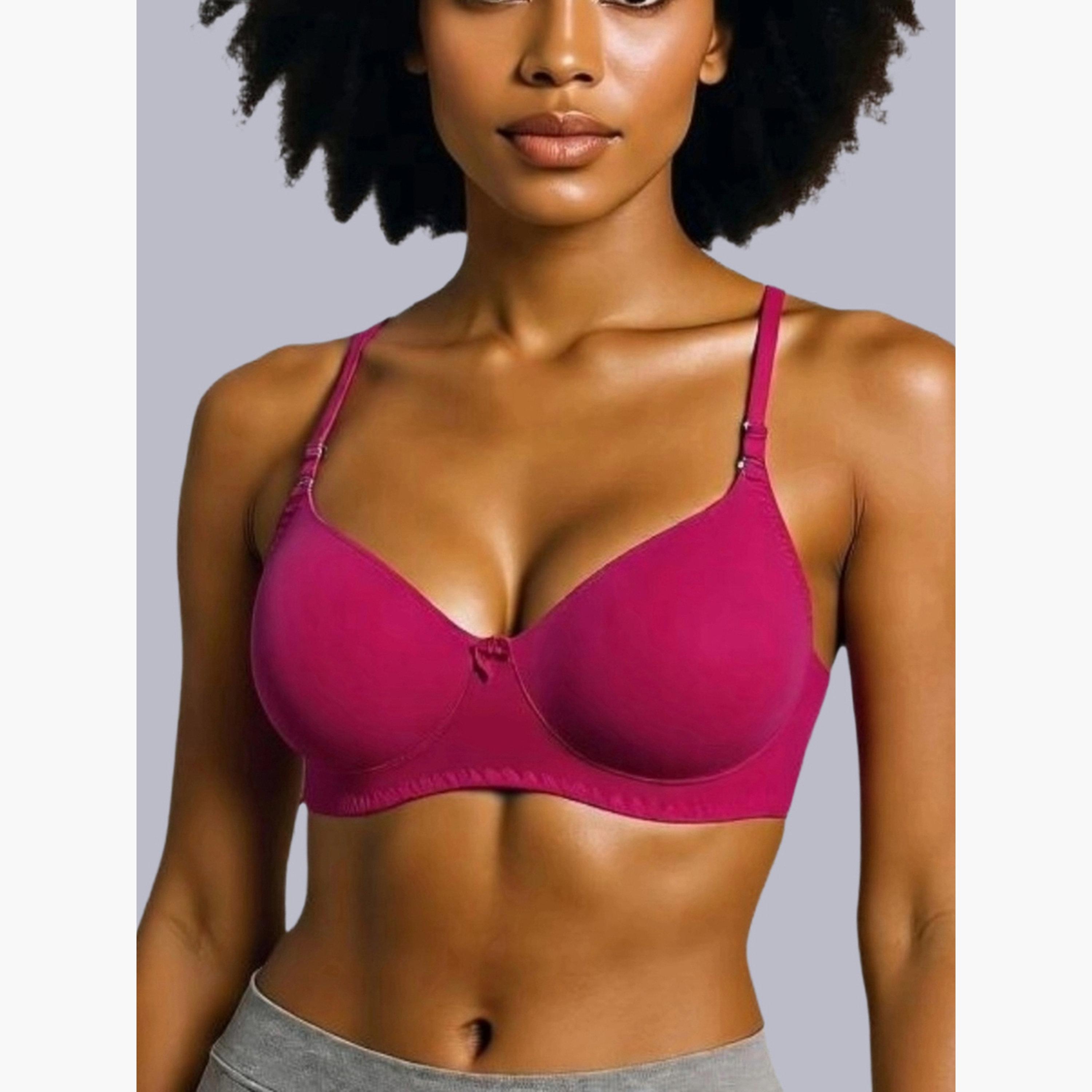 مجموعة من 2 صدرية تيشيرت بمزيج قطن غير مبطنة وبدون أسلاك-women-clothing-lingerie-bras-image-8