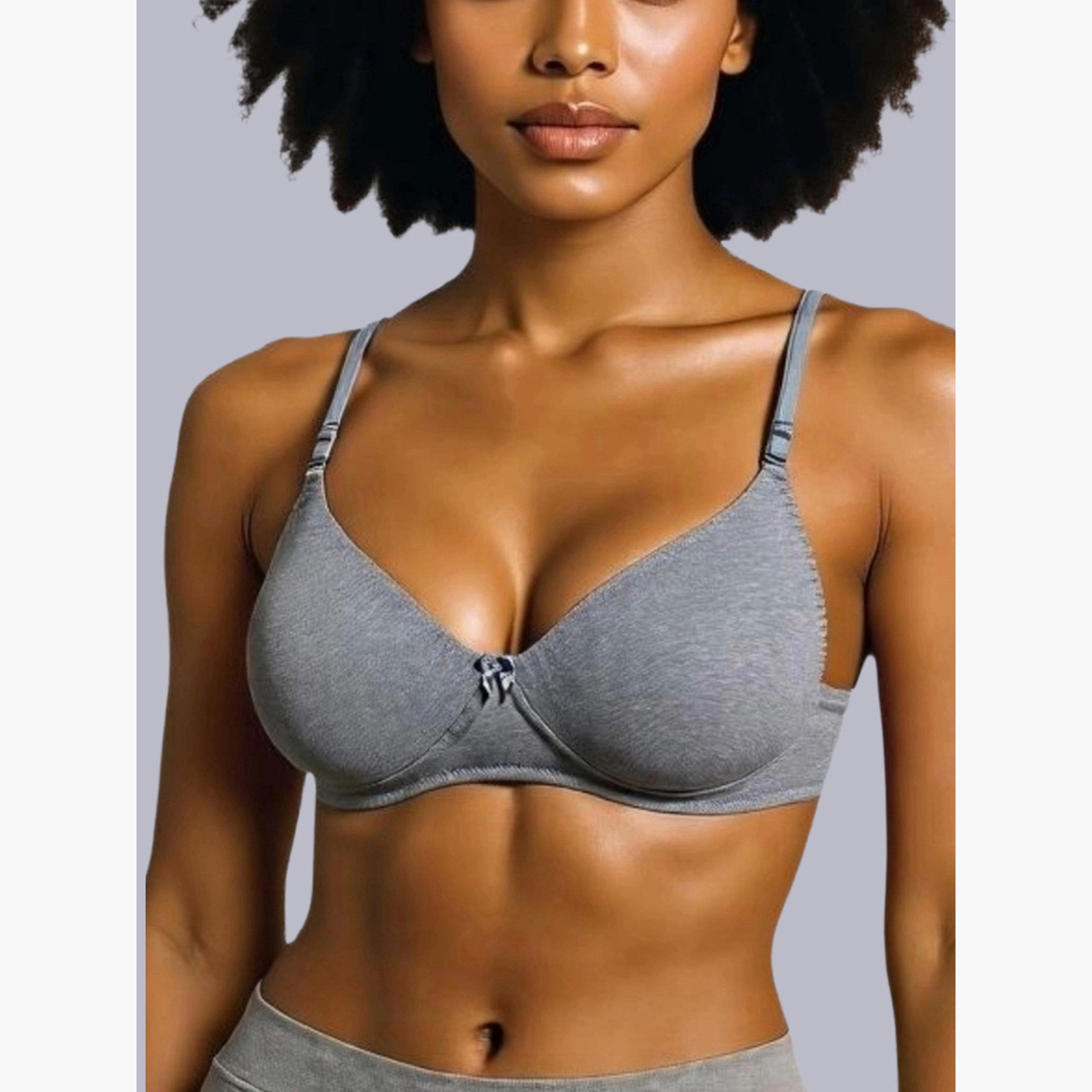 مجموعة من 2 صدرية تيشيرت بمزيج قطن غير مبطنة وبدون أسلاك-women-clothing-lingerie-bras-image-9