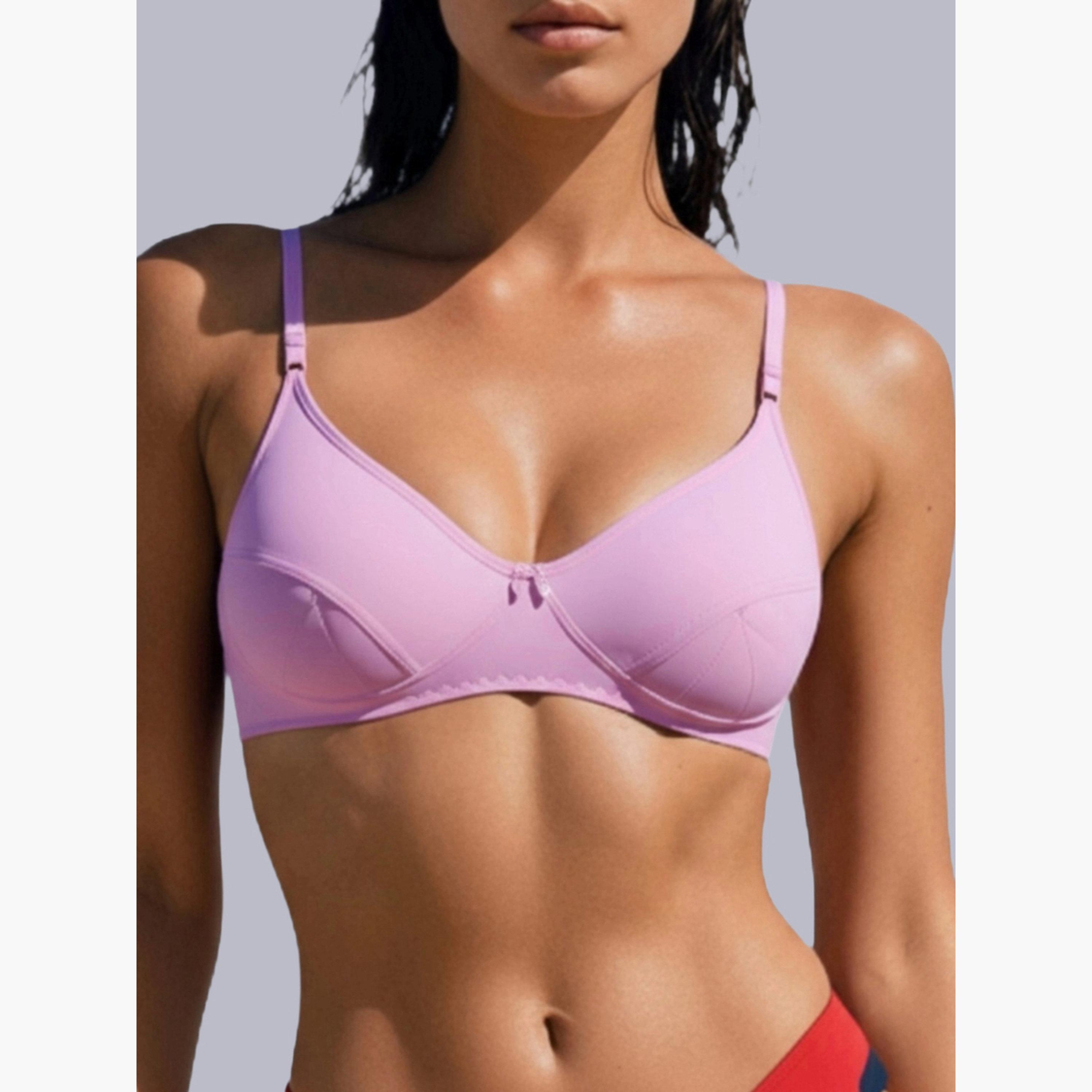 مجموعة من 2 صدرية تيشيرت بمزيج قطن غير مبطنة وبدون أسلاك-women-clothing-lingerie-bras-image-8
