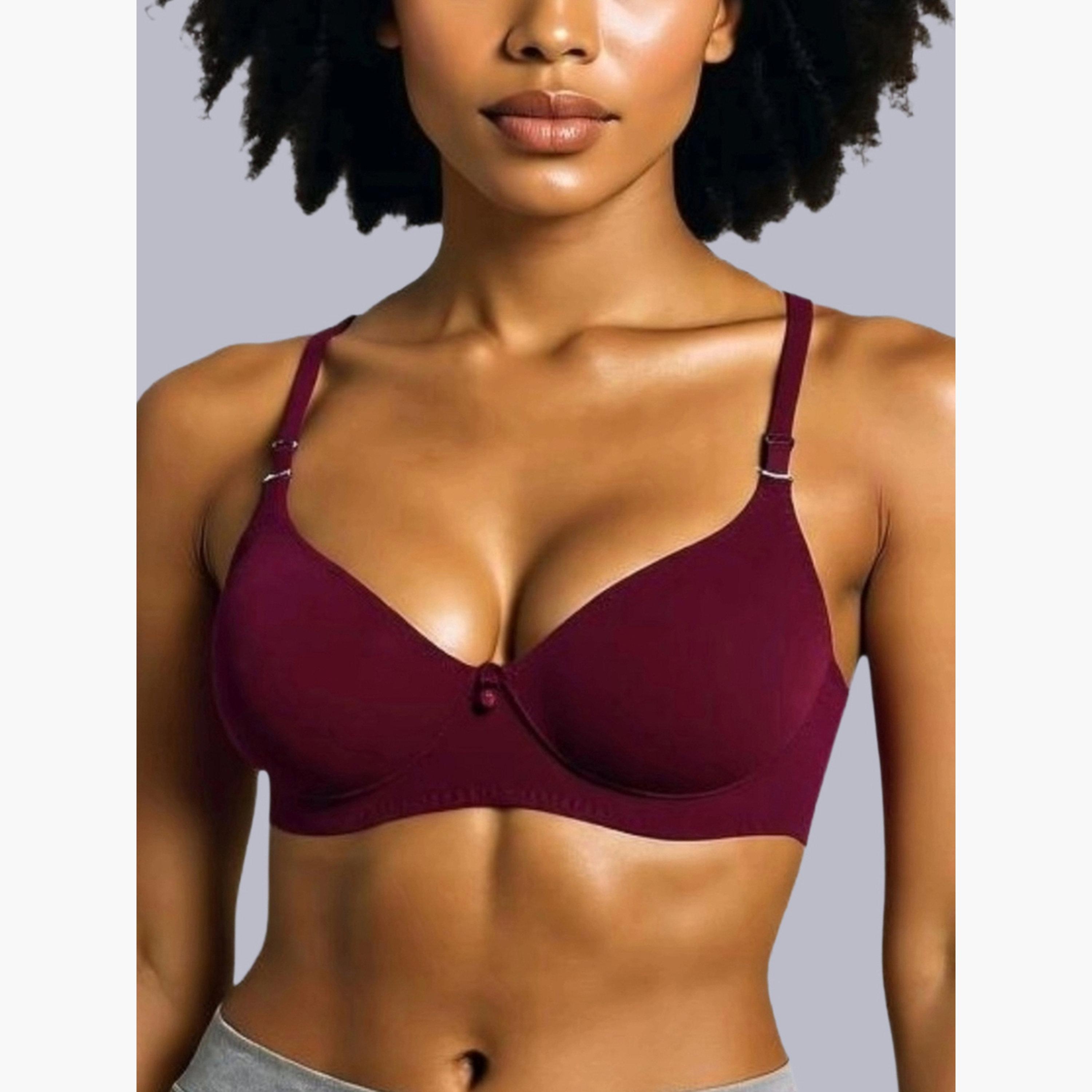 مجموعة من 2 صدرية تيشيرت بمزيج قطن غير مبطنة وبدون أسلاك-women-clothing-lingerie-bras-image-9