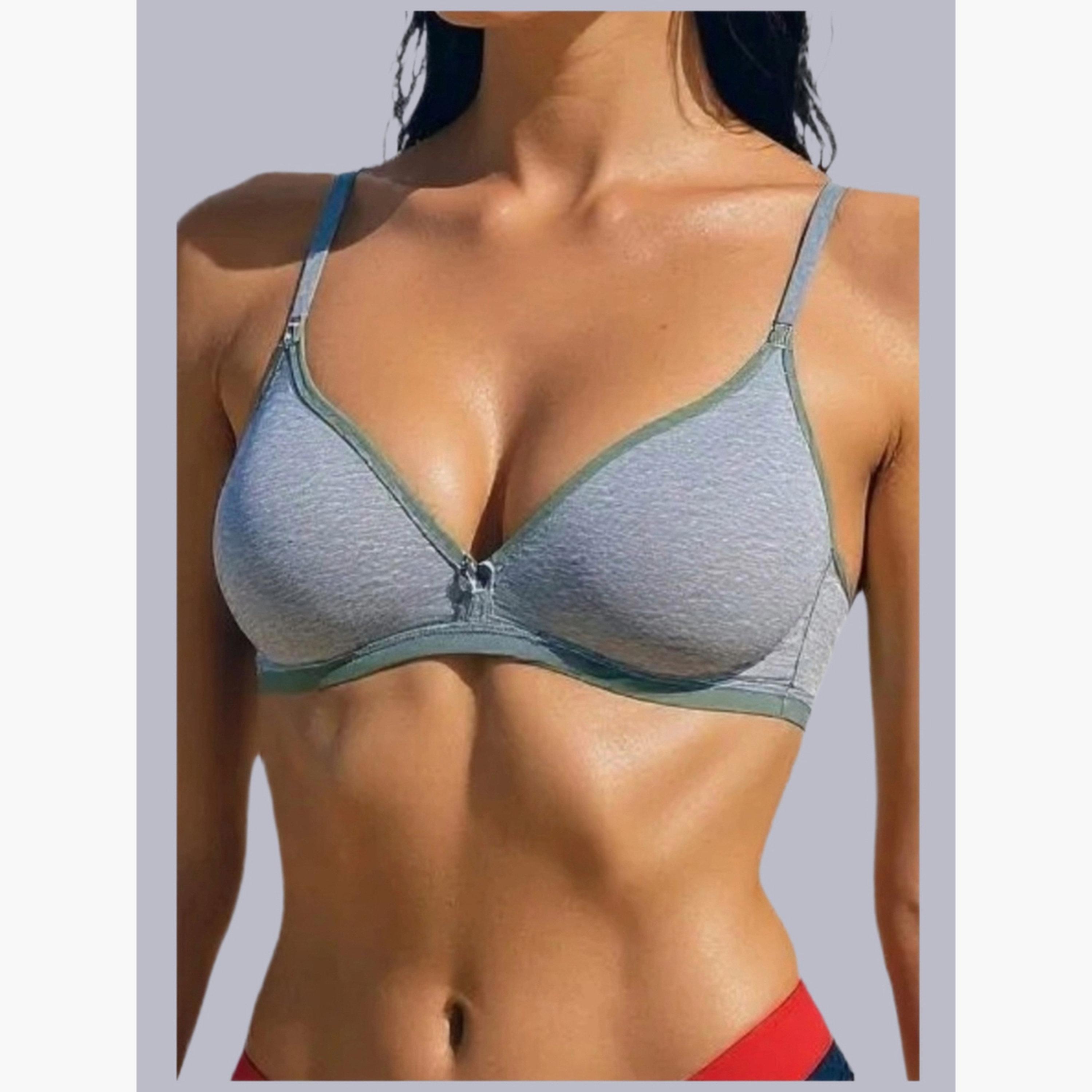 مجموعة من 2 صدرية تيشيرت بمزيج قطن غير مبطنة وبدون أسلاك-women-clothing-lingerie-bras-image-6
