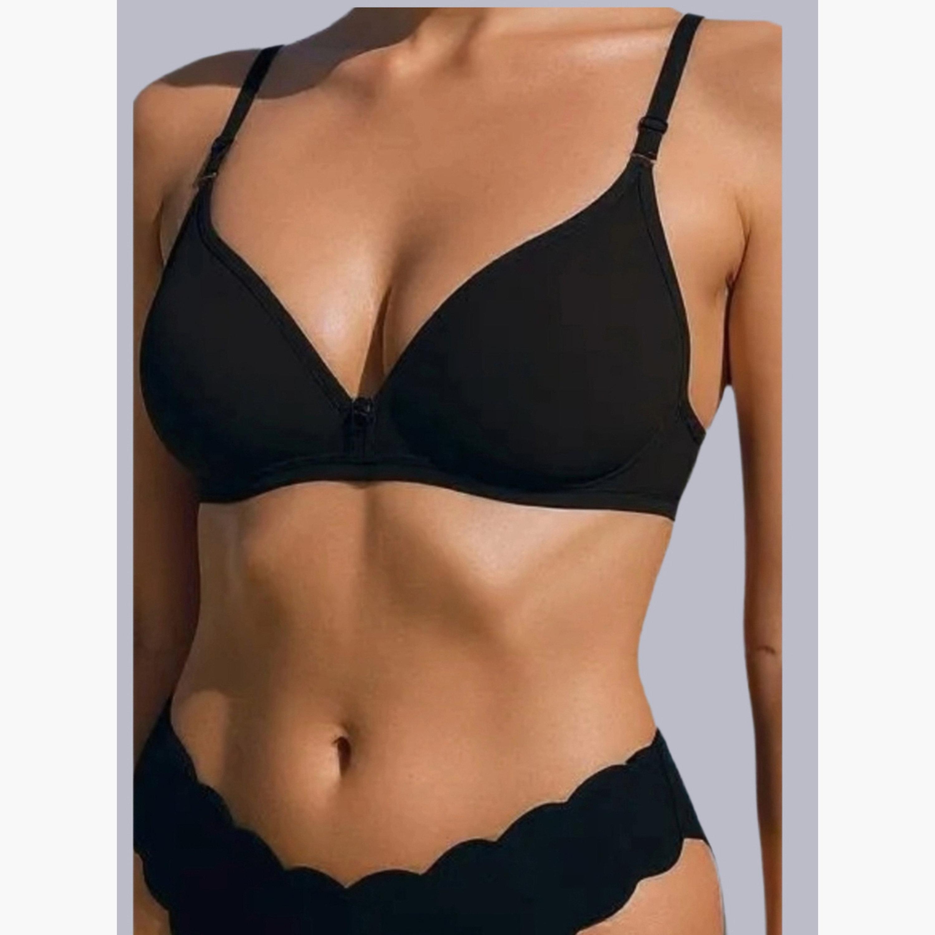 مجموعة من 2 صدرية تيشيرت بمزيج قطن غير مبطنة وبدون أسلاك-women-clothing-lingerie-bras-image-8